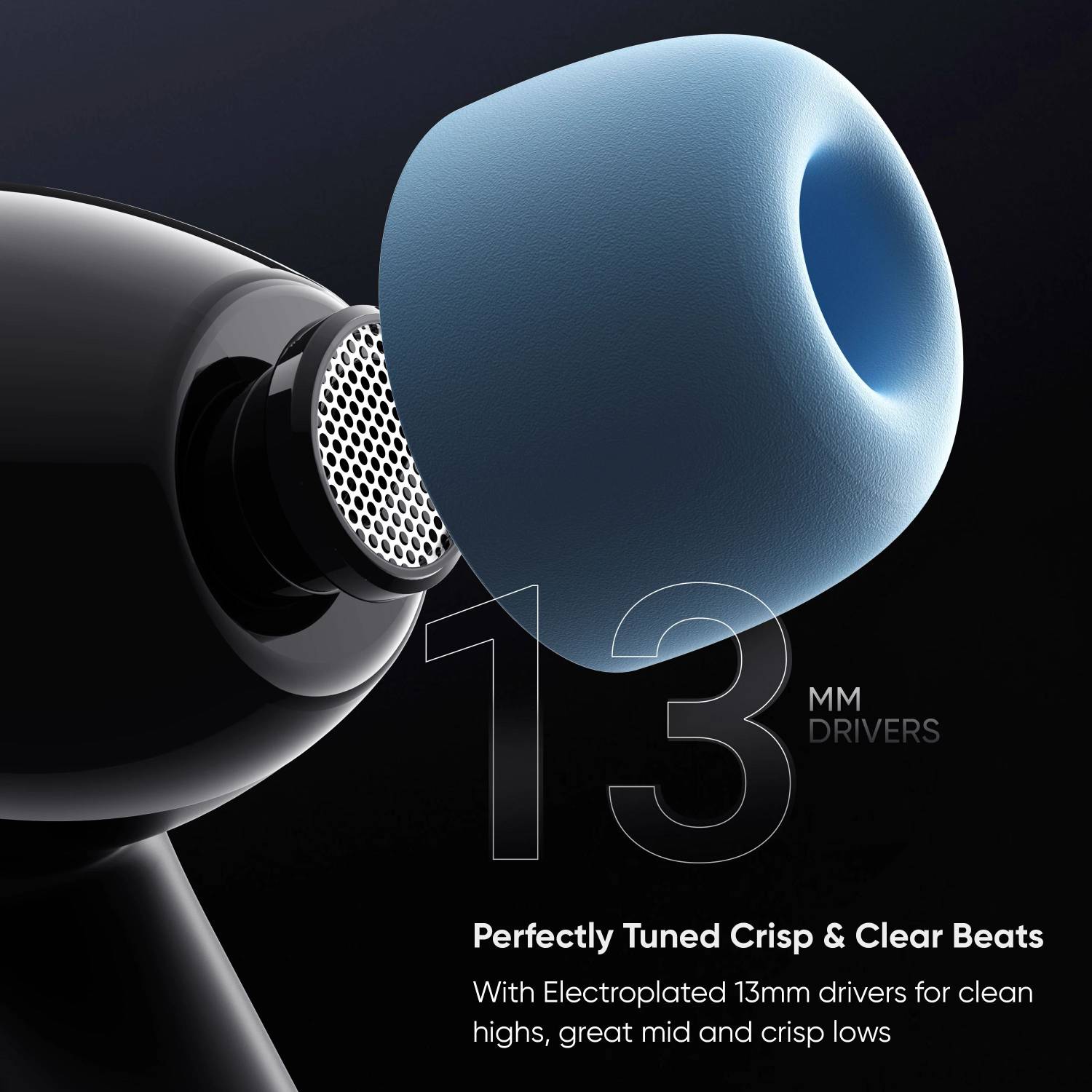 Mivi Duopods D4, 50Hrs Playtime, HD Call, Fast Charging, IPX4, Voice - Image 3
