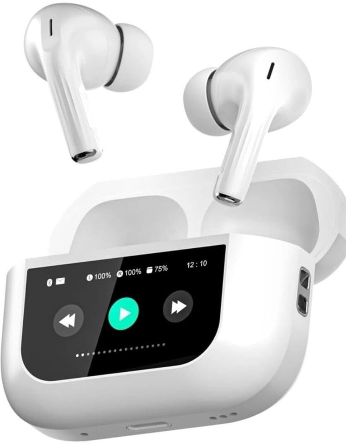Image of lavionline Touch TWS Earbuds with 13mm Drivers, ANC Ear Buds Bluetooth
