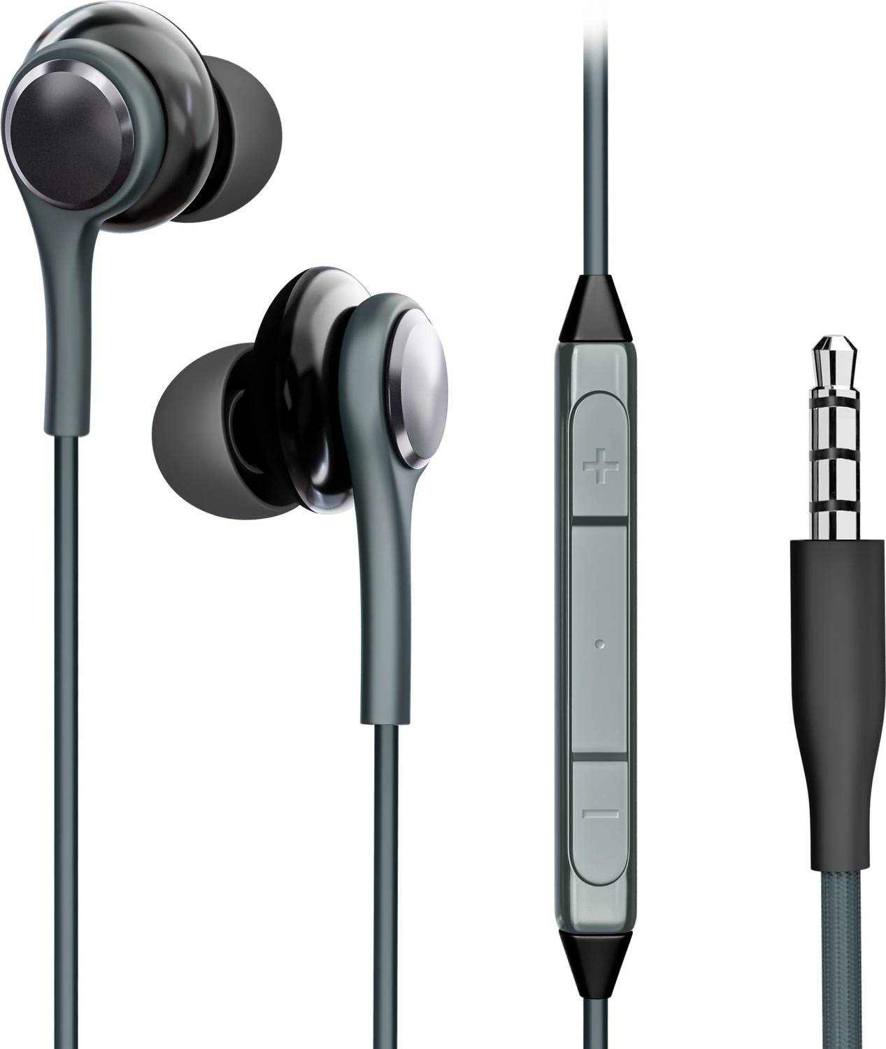 REALFIT Tech Essential 3.5mm Earphones Wired Headset (Black, In t