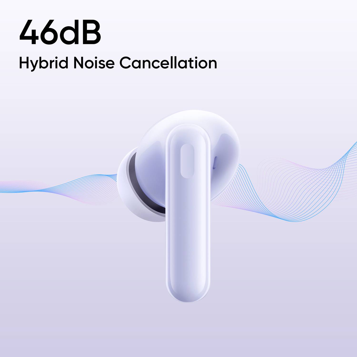 realme Buds T310 with 12.4mm Driver, 46dB ANC, 40hrs Playback - Image 4
