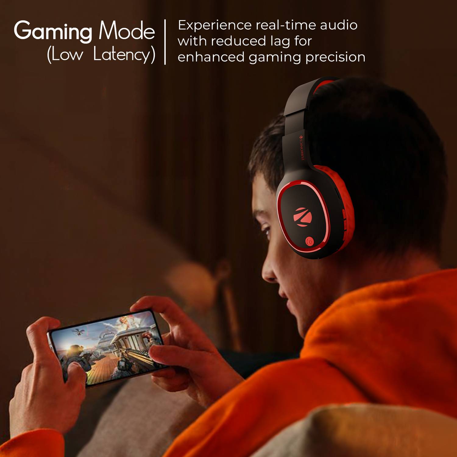 ZEBRONICS Zeb-Thunder Bluetooth Headset - Image 5