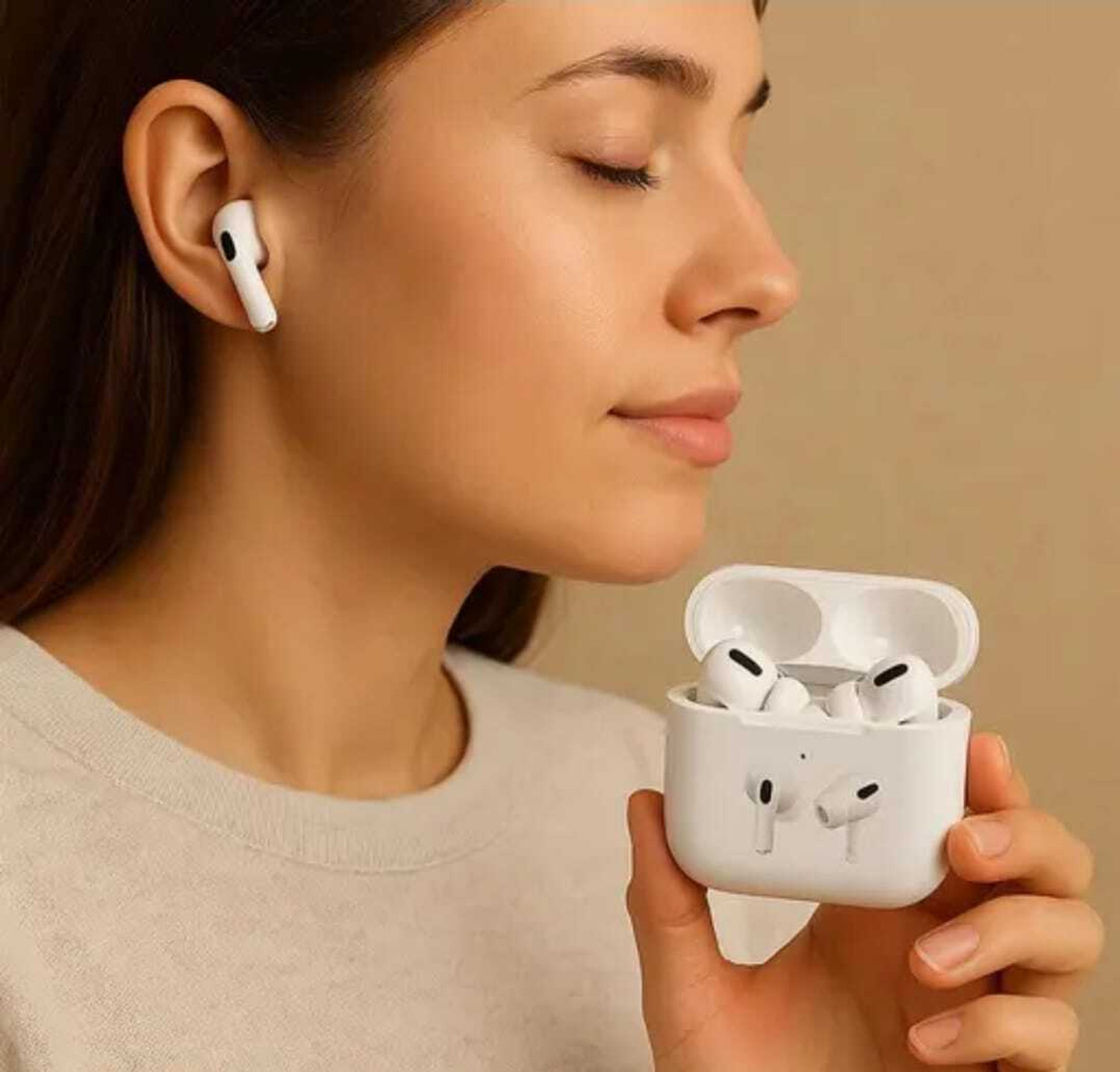 Image of MORZEE PREMIUM QUALITY Wireless tws Earbuds Bluetooth 5.3 TWS Earphones Full Touch Control Headphones Helmet bluetooth device with ANC