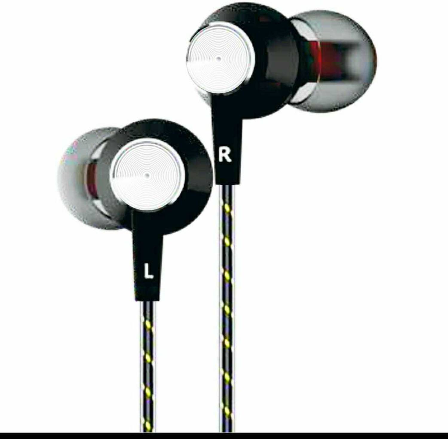 sykz PR0-2 EARPHONE Wired without Mic Headset (Black, In the Ear)