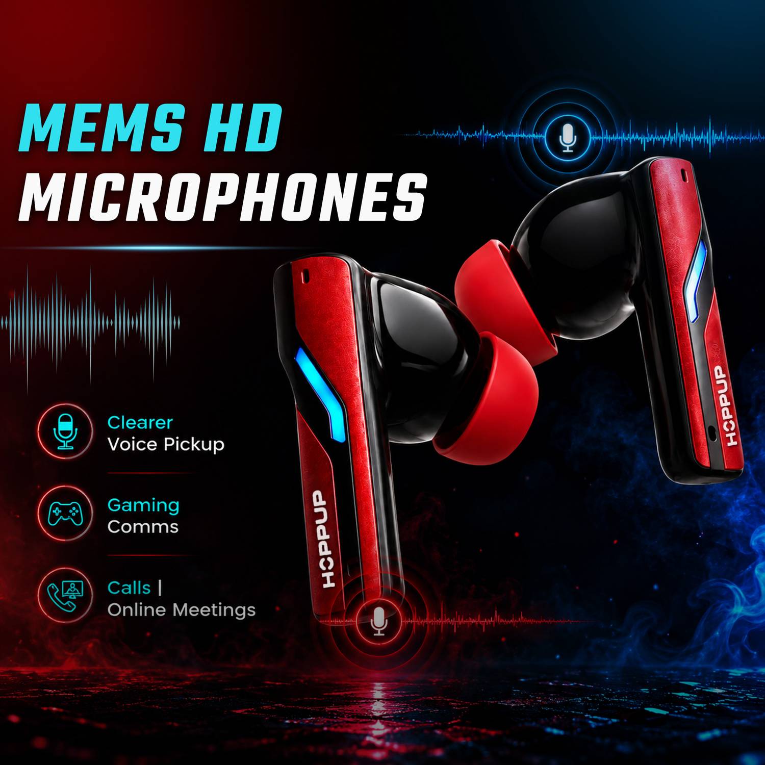 HOPPUP STRYKE S1 Gaming Earbuds - Image 3