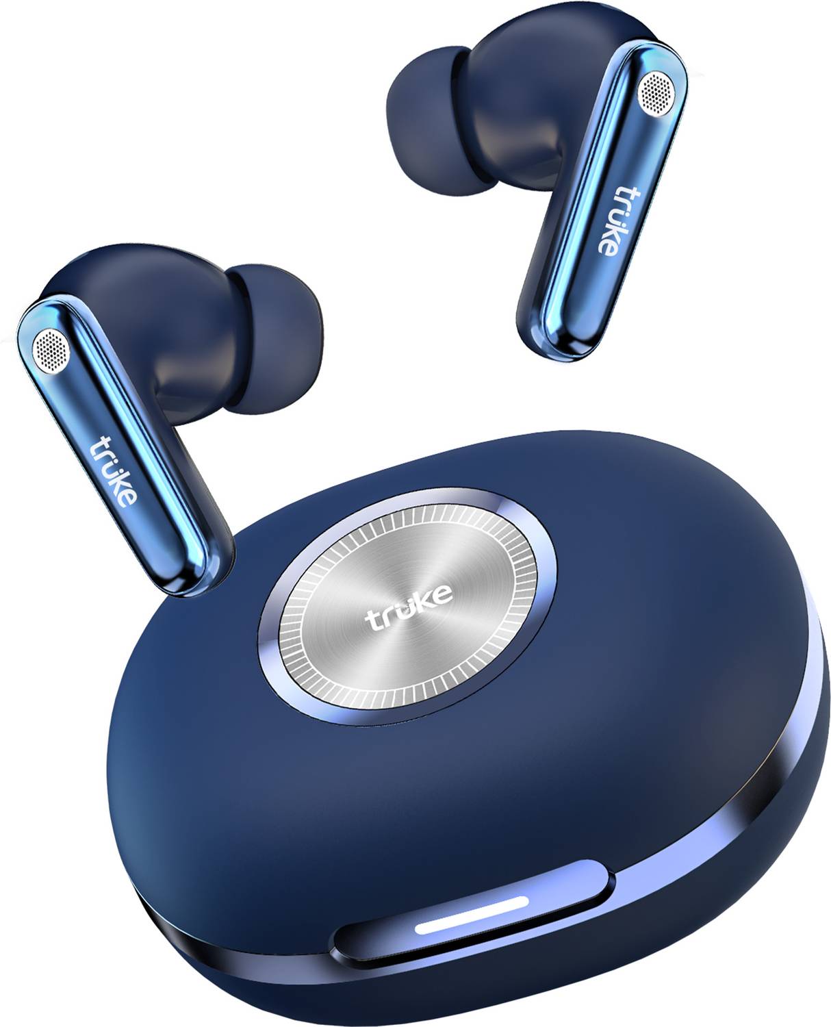 truke Mega 10 Earbuds, 24-bit Spatial Sound, 70H Playback TWS, Du