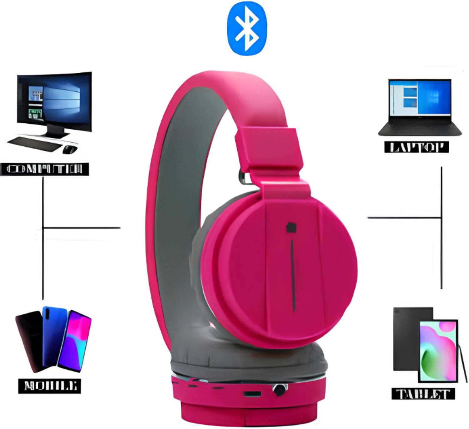 FRONY RE-228 SH12 Bluetooth Headset - Image 2