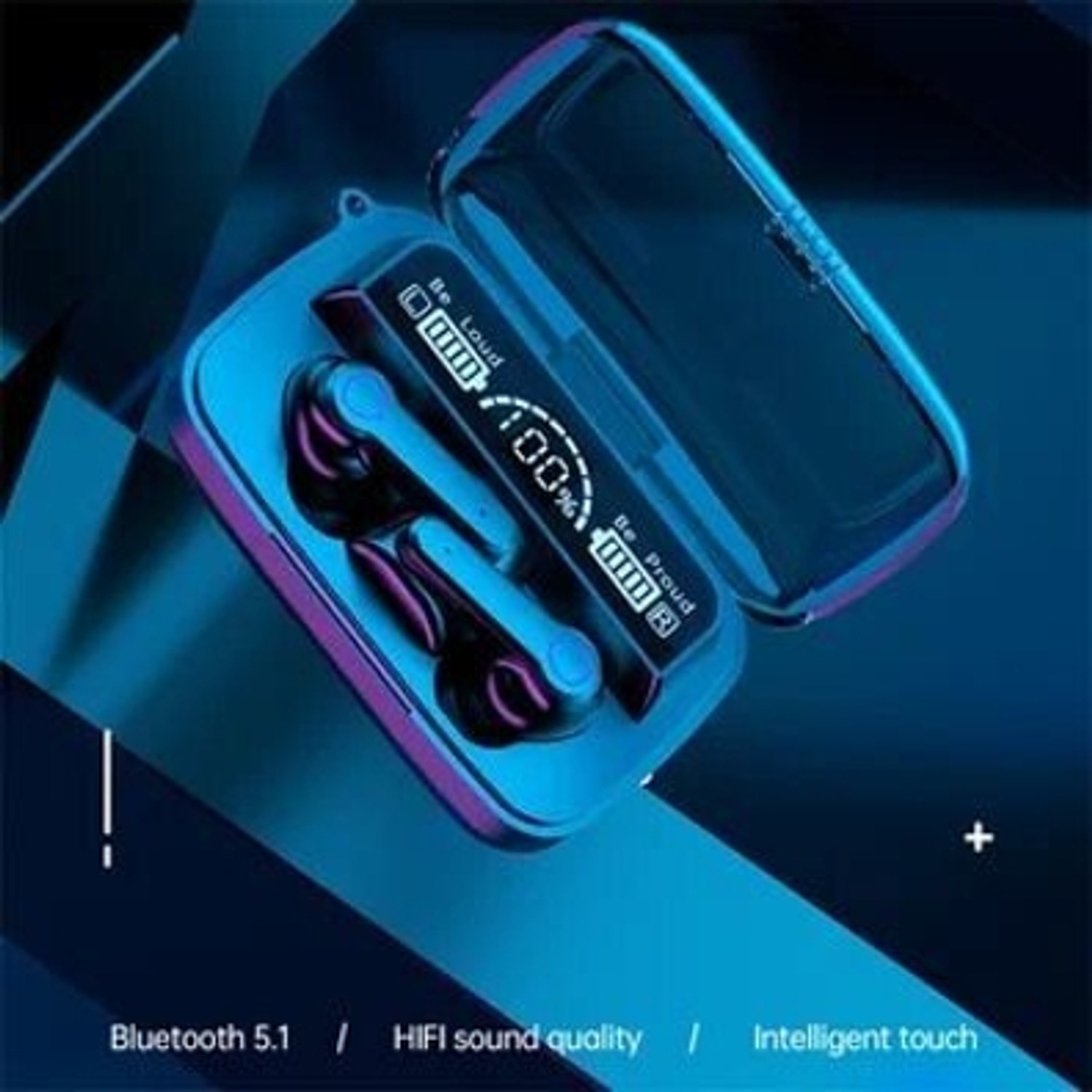 Image of FRONY M19 CrystalClear (Earbuds) HDAudio (Bluetooth Headset)with Long Battery LifeD250 Bluetooth
