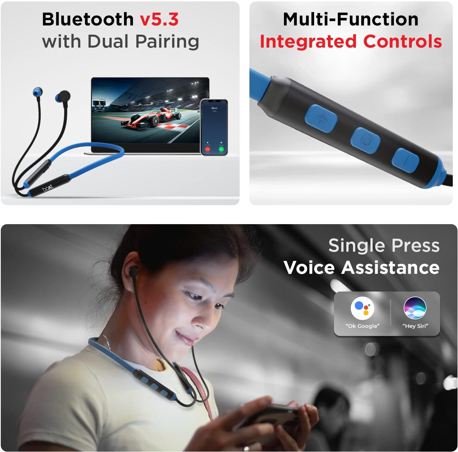 Image of boAt Rockerz 103 Pro Bluetooth