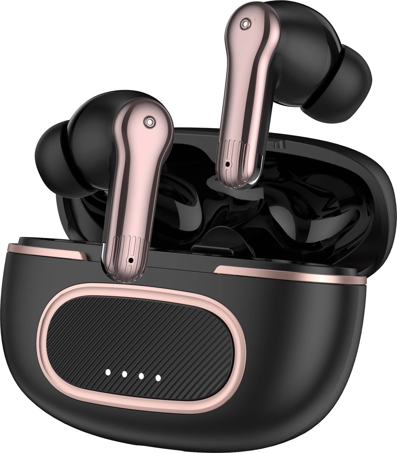 Qeikim J34 True Air buds with ENC Noise, 40Hr Battery & Dynamic Bass Drivers-1 Bluetooth Gaming