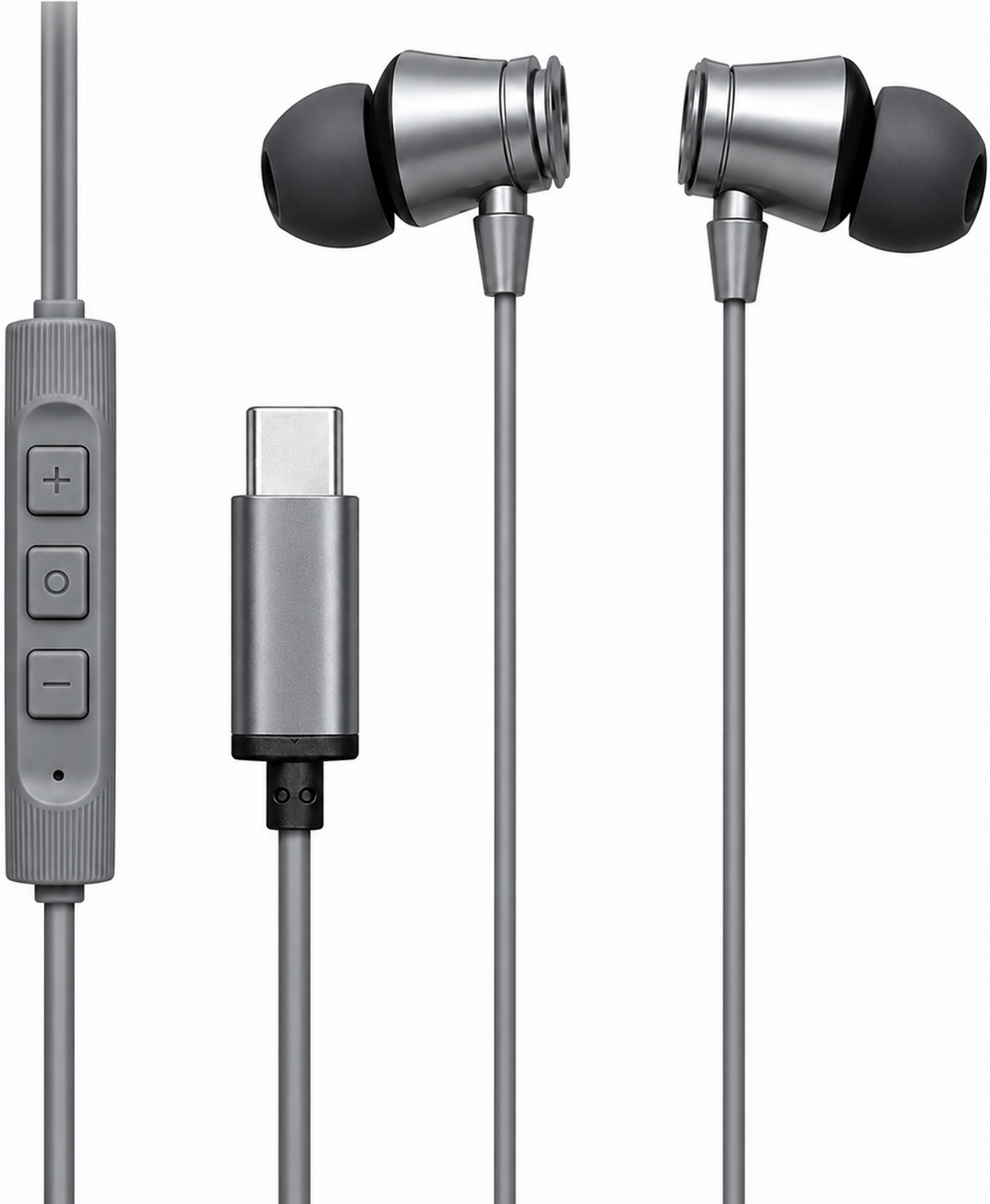 Image of PROWARP Type-C Wired Earphones with Super HD Sound, Deep Bass, Built-in Microphone Wired