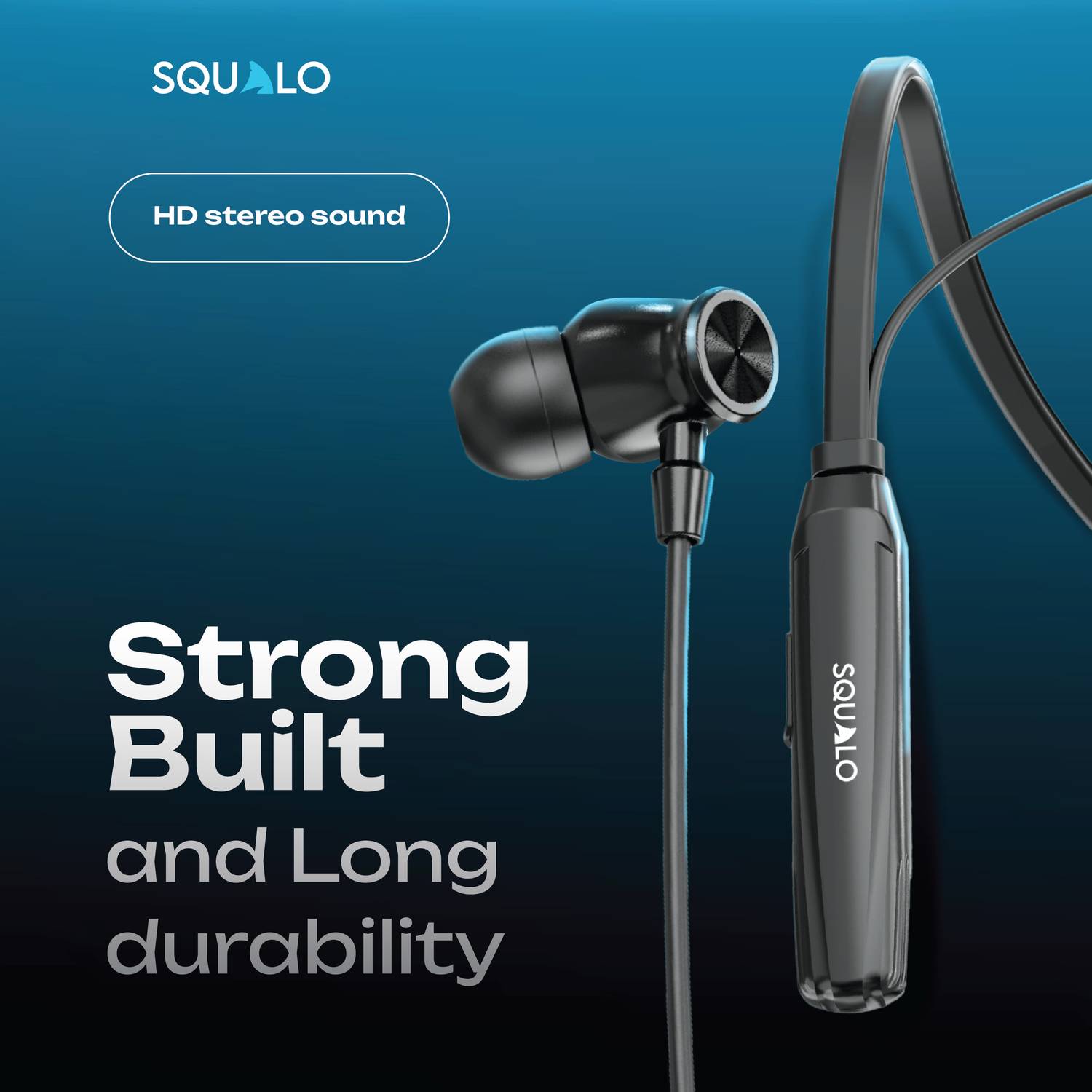 Squalo BassPlugs 500 with ENC Mic, 60 Hours Playtime - Image 3
