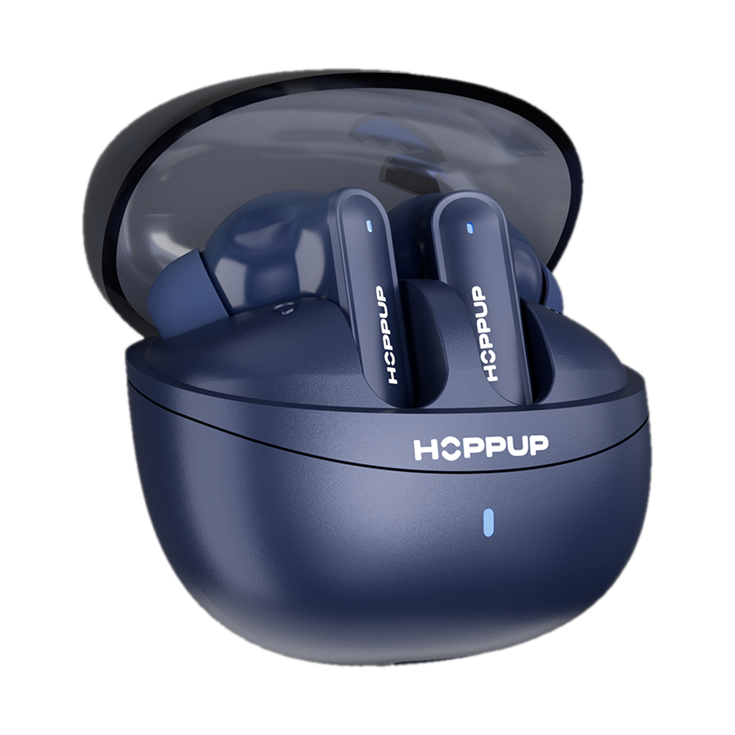 HOPPUP AirDoze F50 Earbuds with 40H PlayTime, 40MS Low Latency, AI ENC & 5.4v Bluetooth Gaming