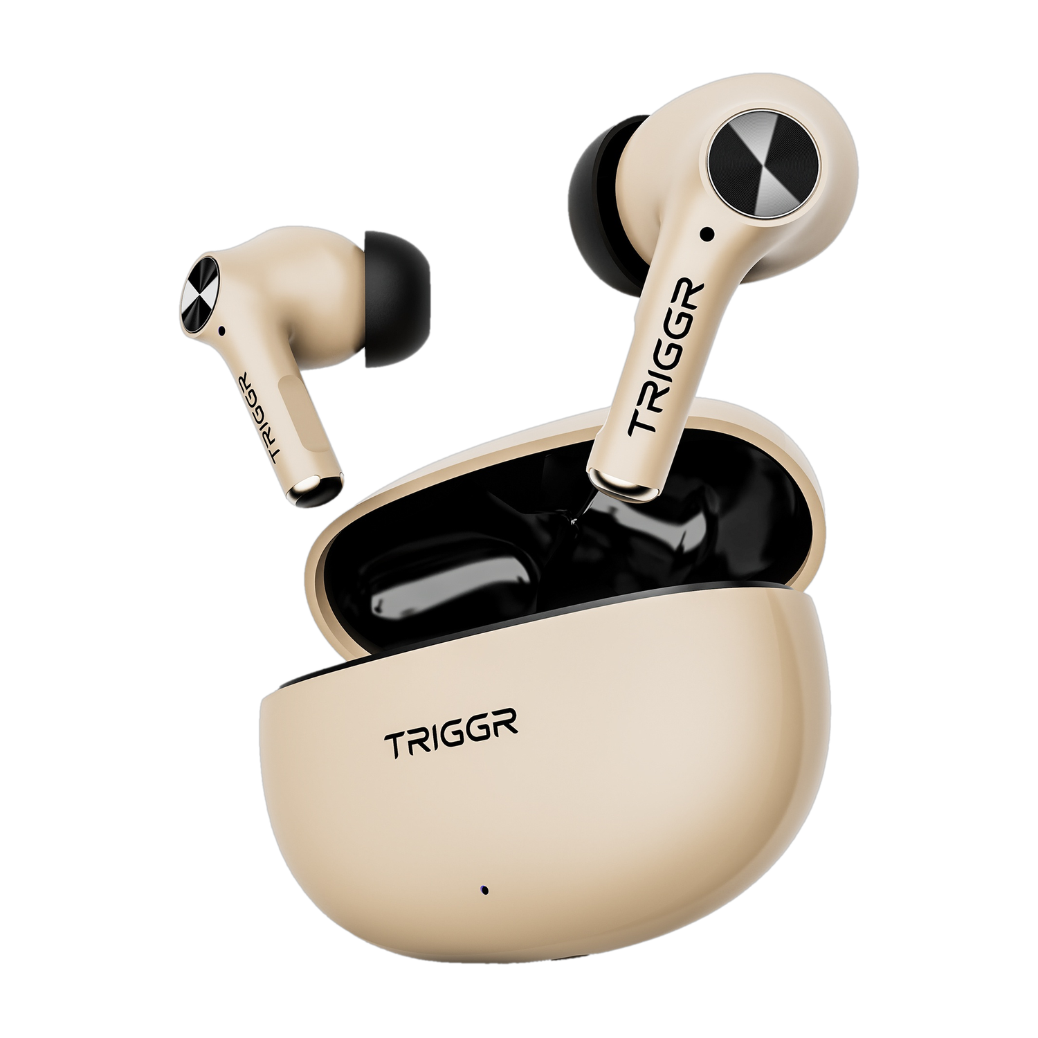 Image of TRIGGR Ultrabuds Go with 40H Playtime, AI ENC, Dynamic Drivers, Type-C Fast Charging Bluetooth