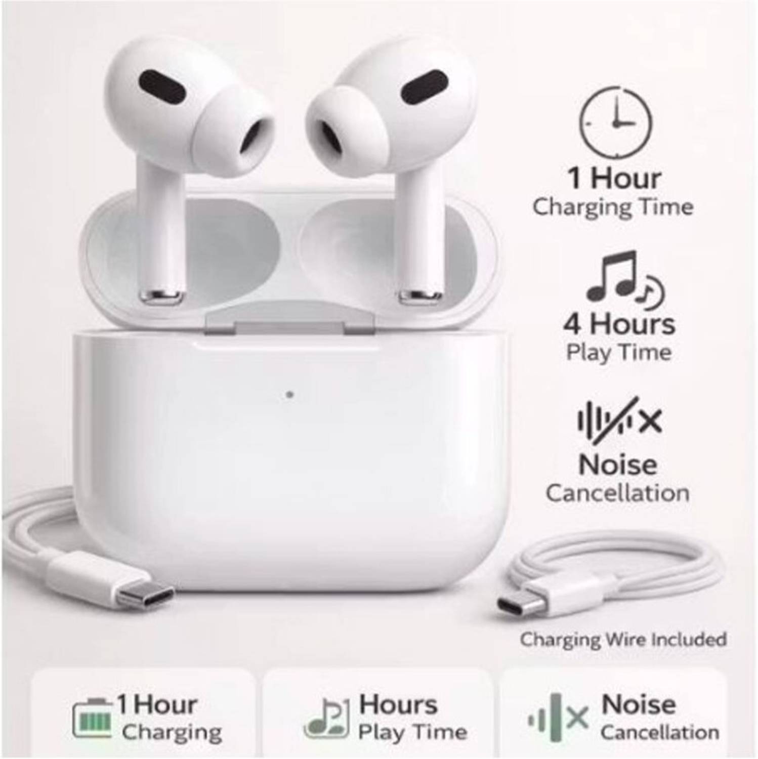 house of common B10 Bluetooth White - Image 2