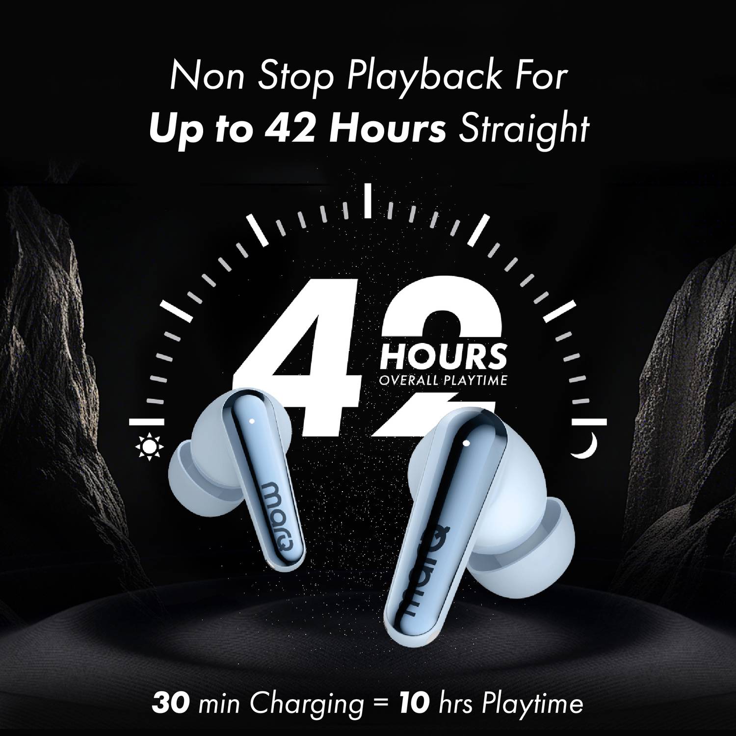 MarQ by Flipkart Rhythm Q1050 42 Hours Playtime Type C Fast Charg... more