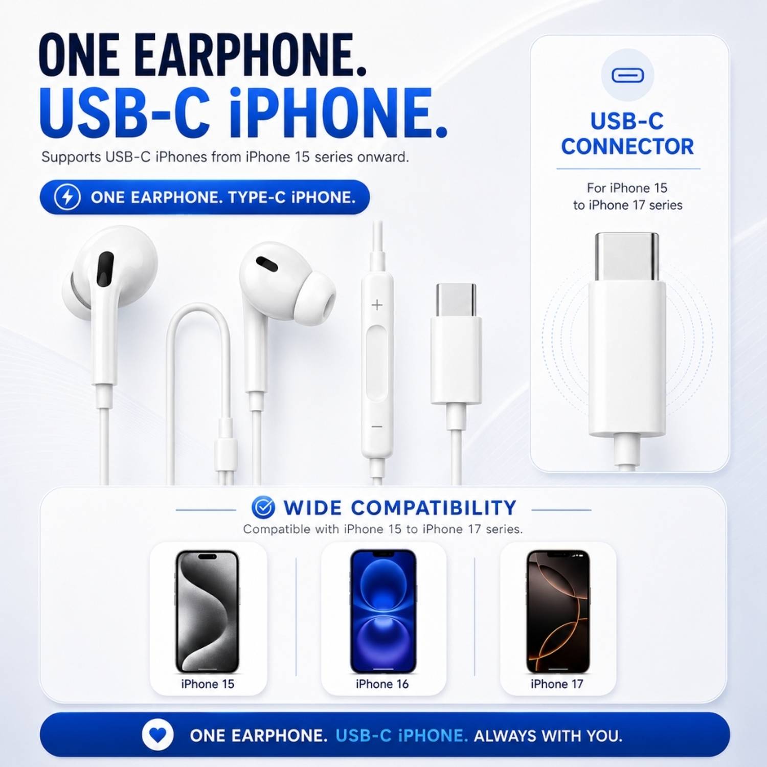 uddo Pro Type C Earphones - Image 4