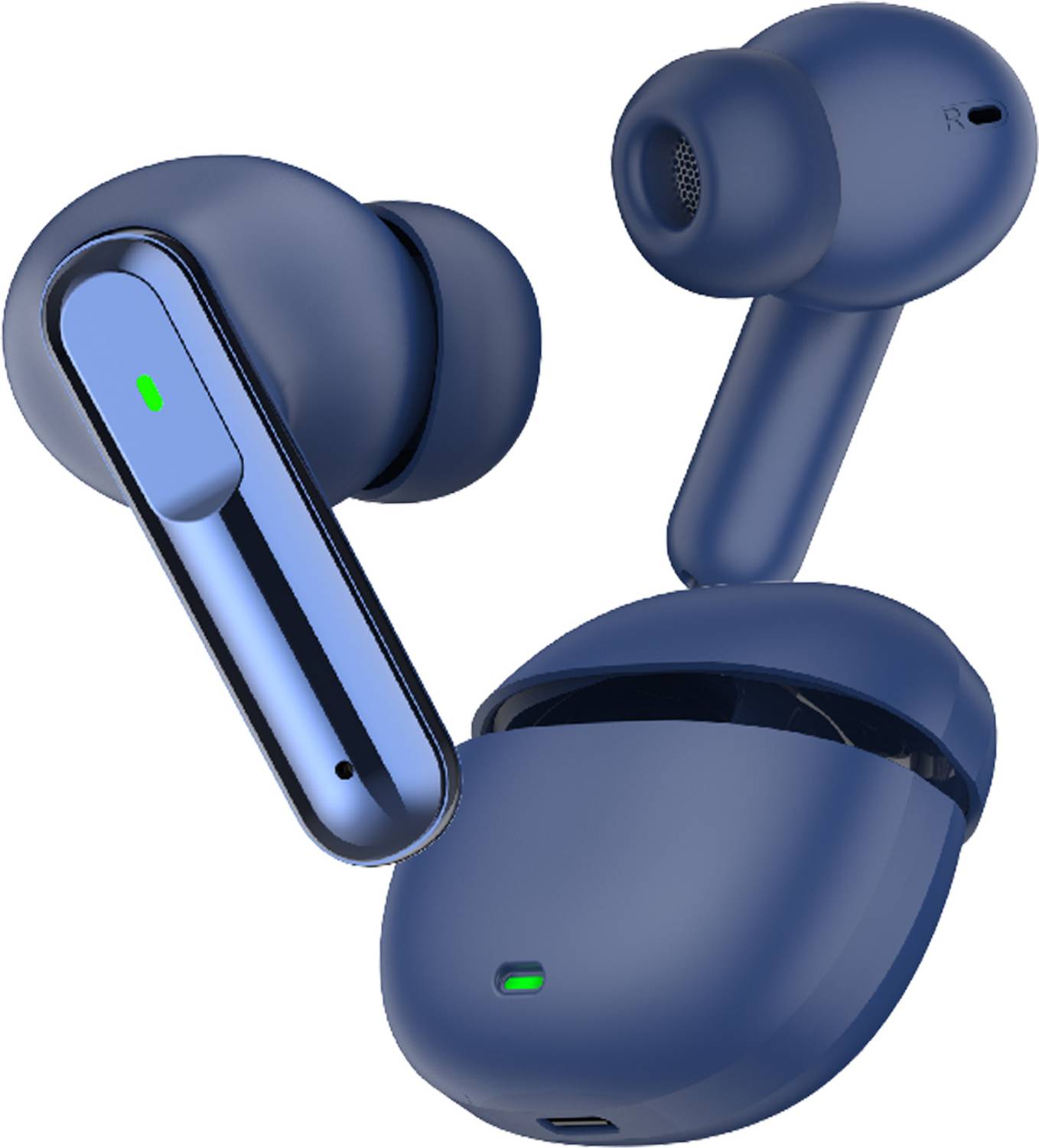 TOCSIN X38 TWS Earbuds with 60H Playback, Type-C Fast Charging, IPX5 Water Resistant Bluetooth Gaming