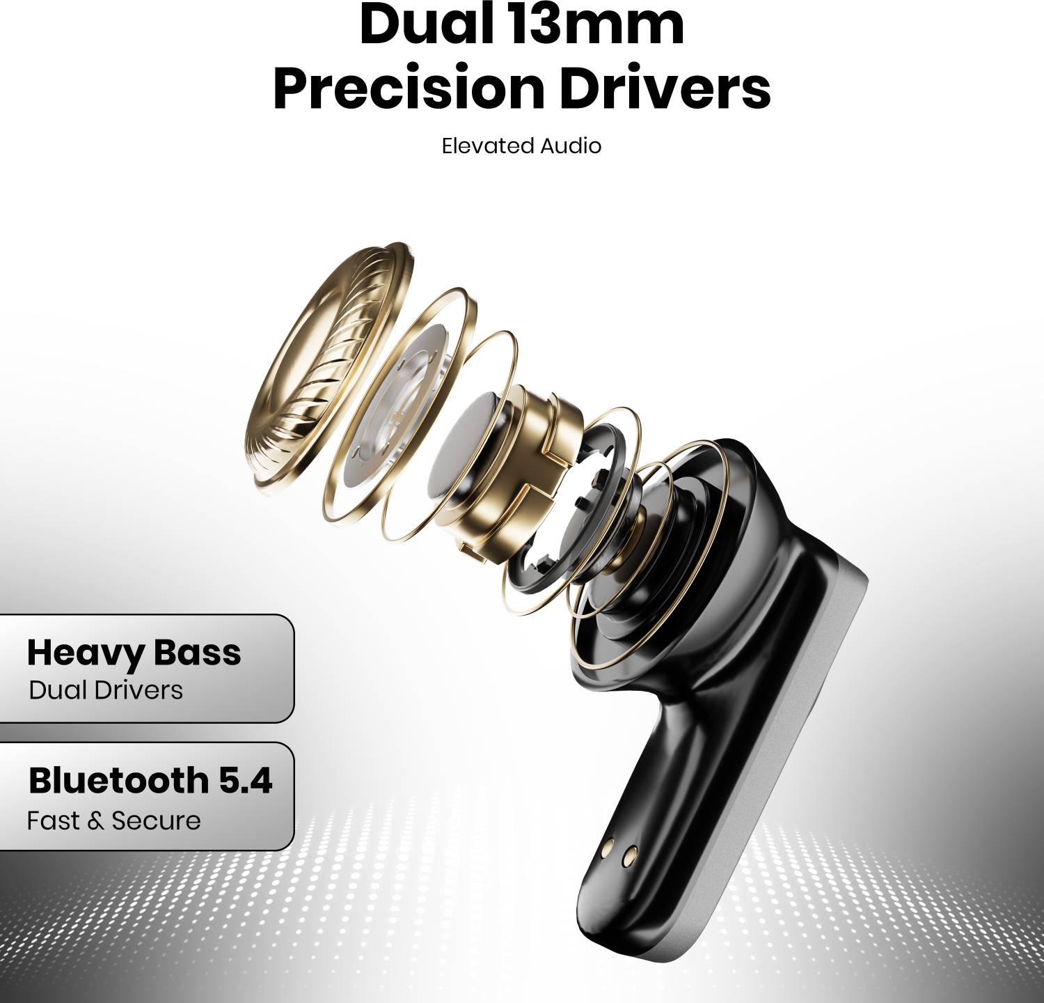 Fitpro X ATOM Premium TWS Earbuds - Image 3
