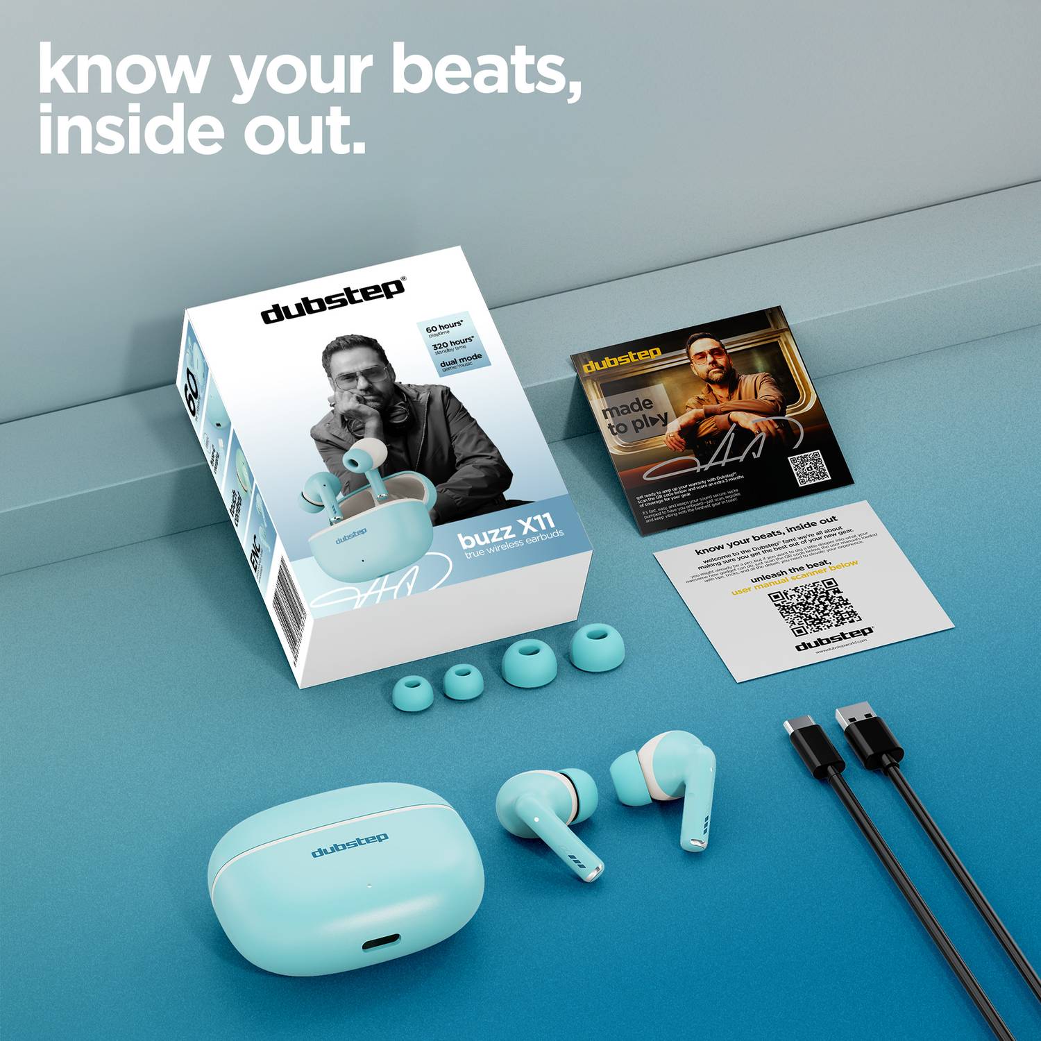 Dubstep Buzz X11 Bluetooth Headphones - Image 4