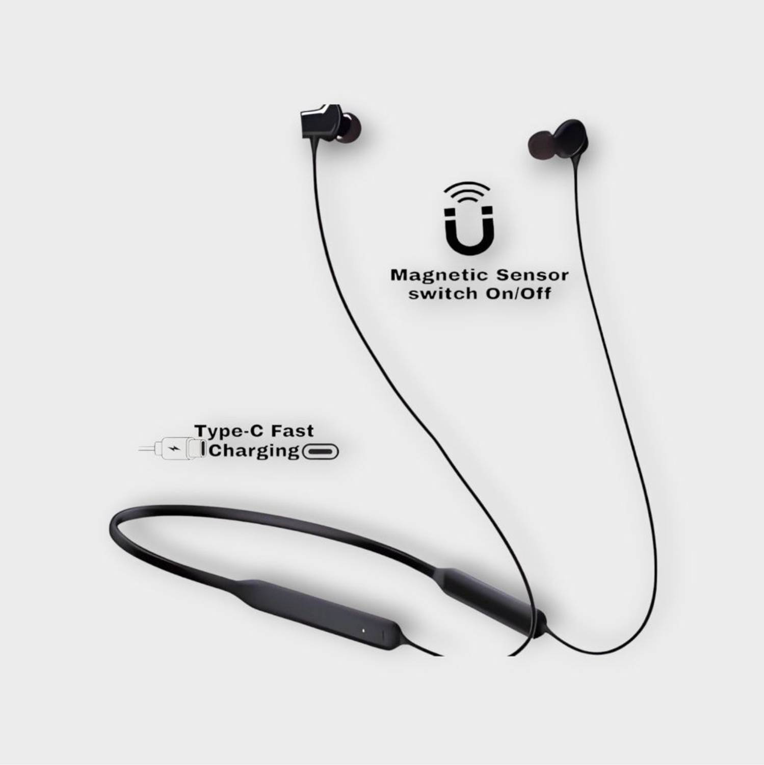KUMB144 Soundscape Wireless Neckband - Balanced Bass, High-Fideli