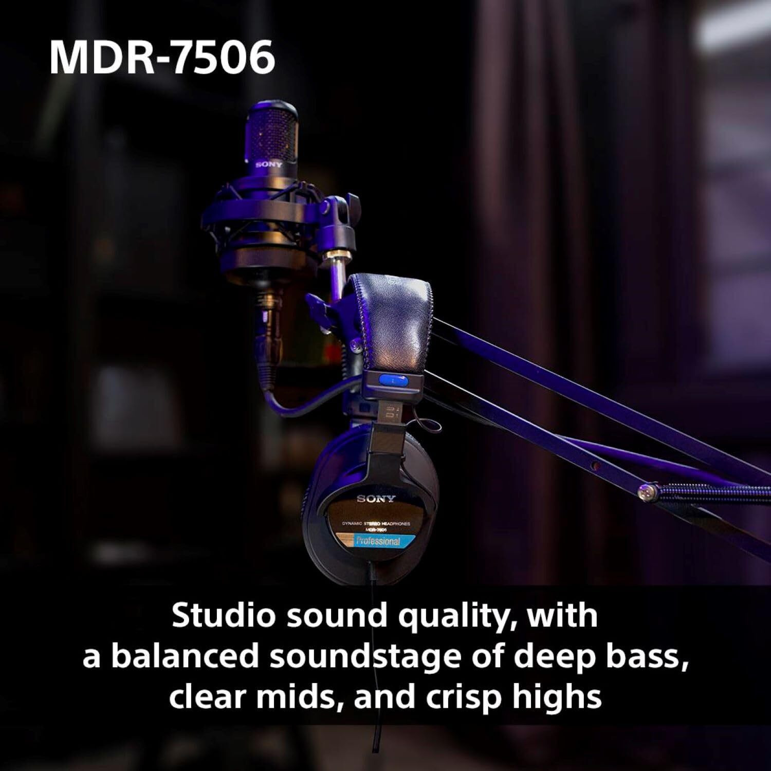 Image of SONY MDR-7506 HEADPHONE Wired