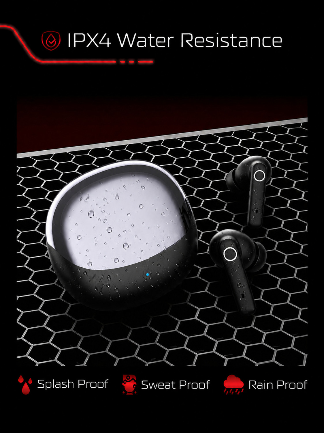 Image of Mewiq Wireless Earbuds | 200Hrs Standby |40Hr Playtime | Type-C | Dynamic Drivers-1 Bluetooth