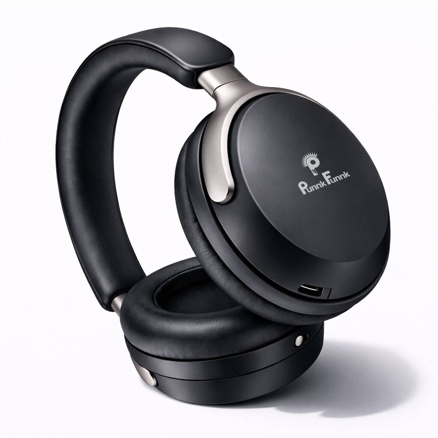 PunnkFunnk SuperBass with 70Hr Playtime Wireless Headpone & Mic,