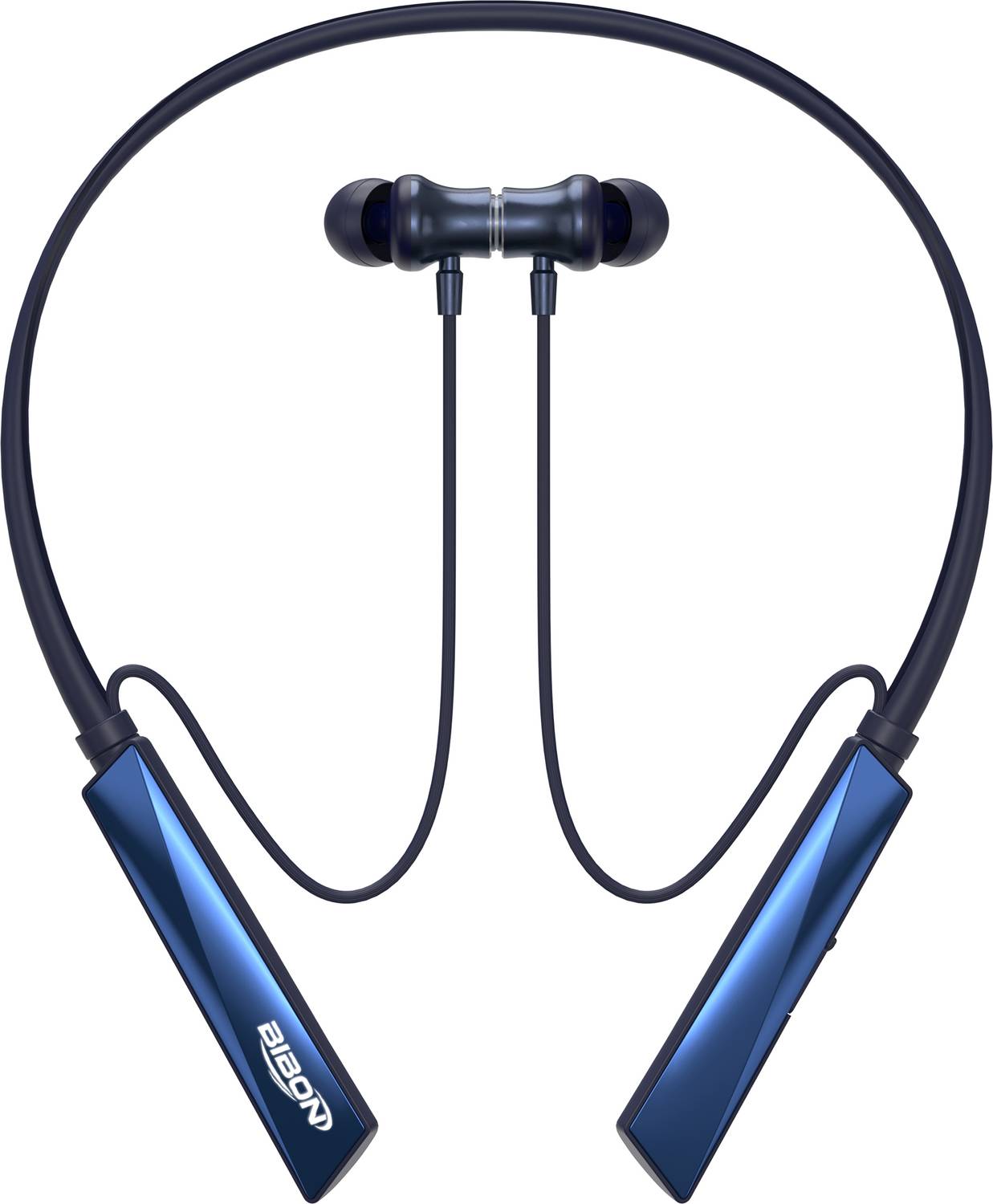 BiBon Luxury Buds 5 MAGNETIC POWER OFF/ON 100Hr Neckband Fast Charging, Ai ENC-3 Bluetooth