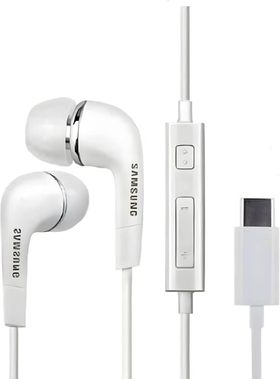 THE BLACK TECH High White sma Quality Wired Earphones with Noise