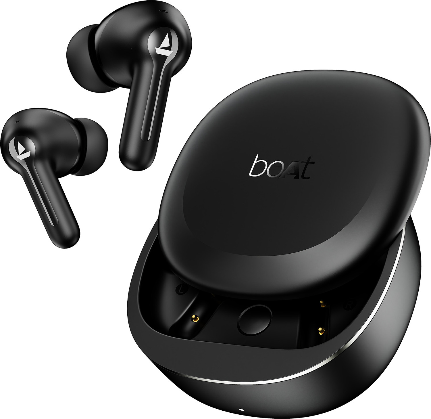 Image of boAt Airdopes Prime 413,AI-ENx Tech, 50H Battery,Multi Connect,App Support,BEAST Mode Bluetooth