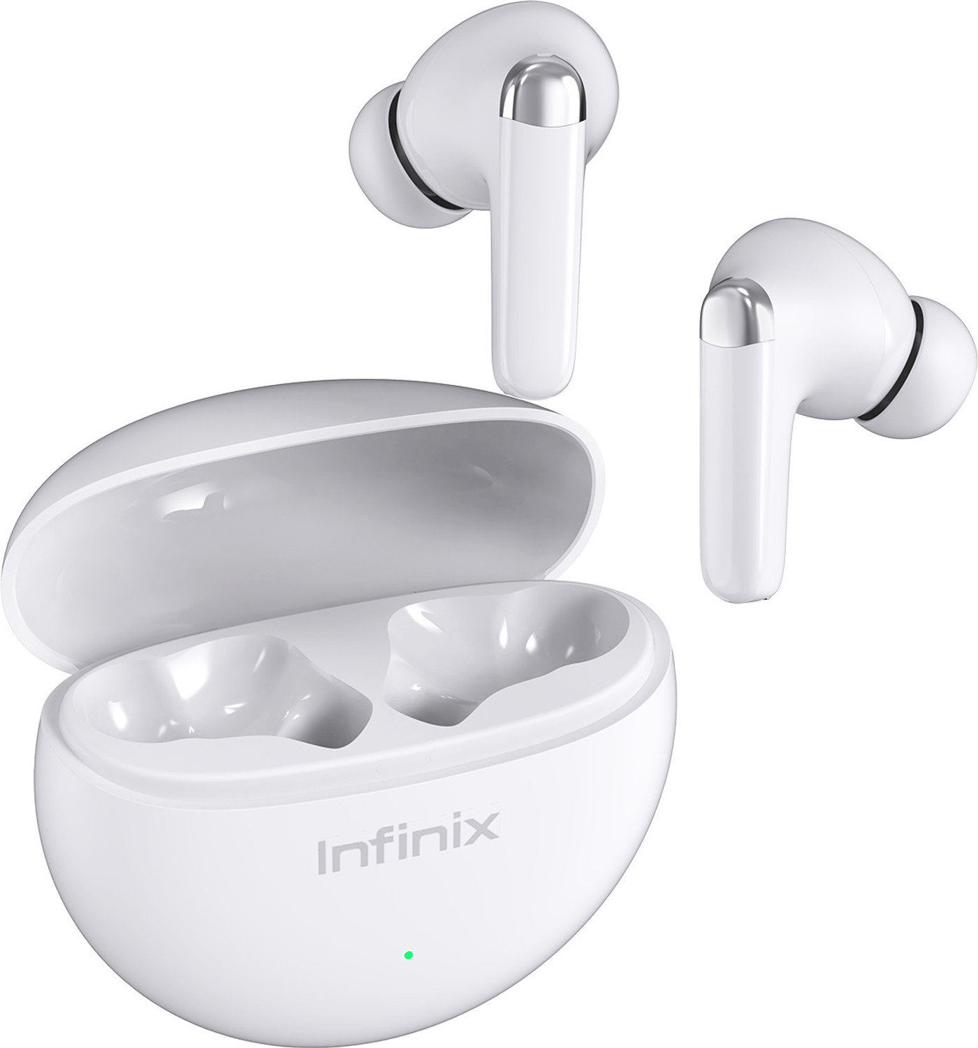 Image of Infinix Buds Neo(XE26) with 4 Mic ENC, Dedicated App WeLife,Game Mode,Big 500mAh Battery Bluetooth