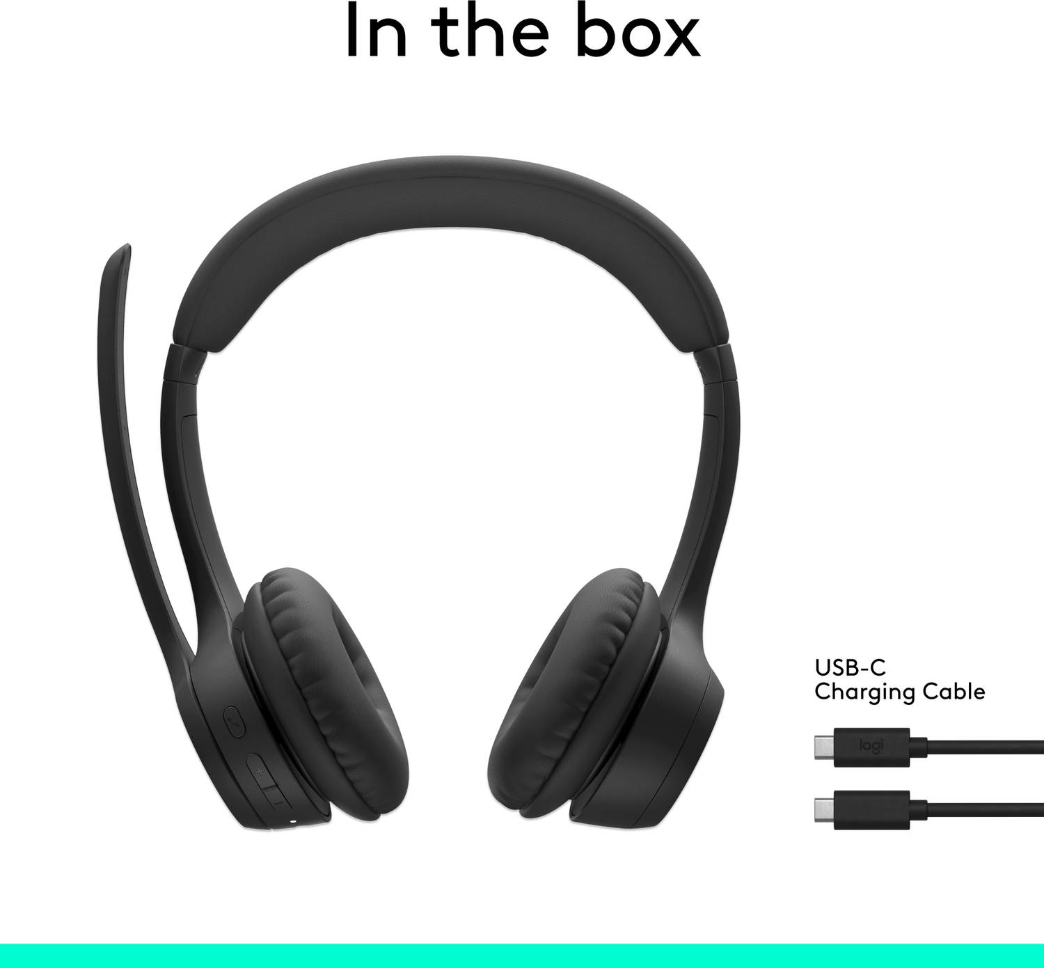 Logitech Zone 300 Black Bluetooth - Image 3