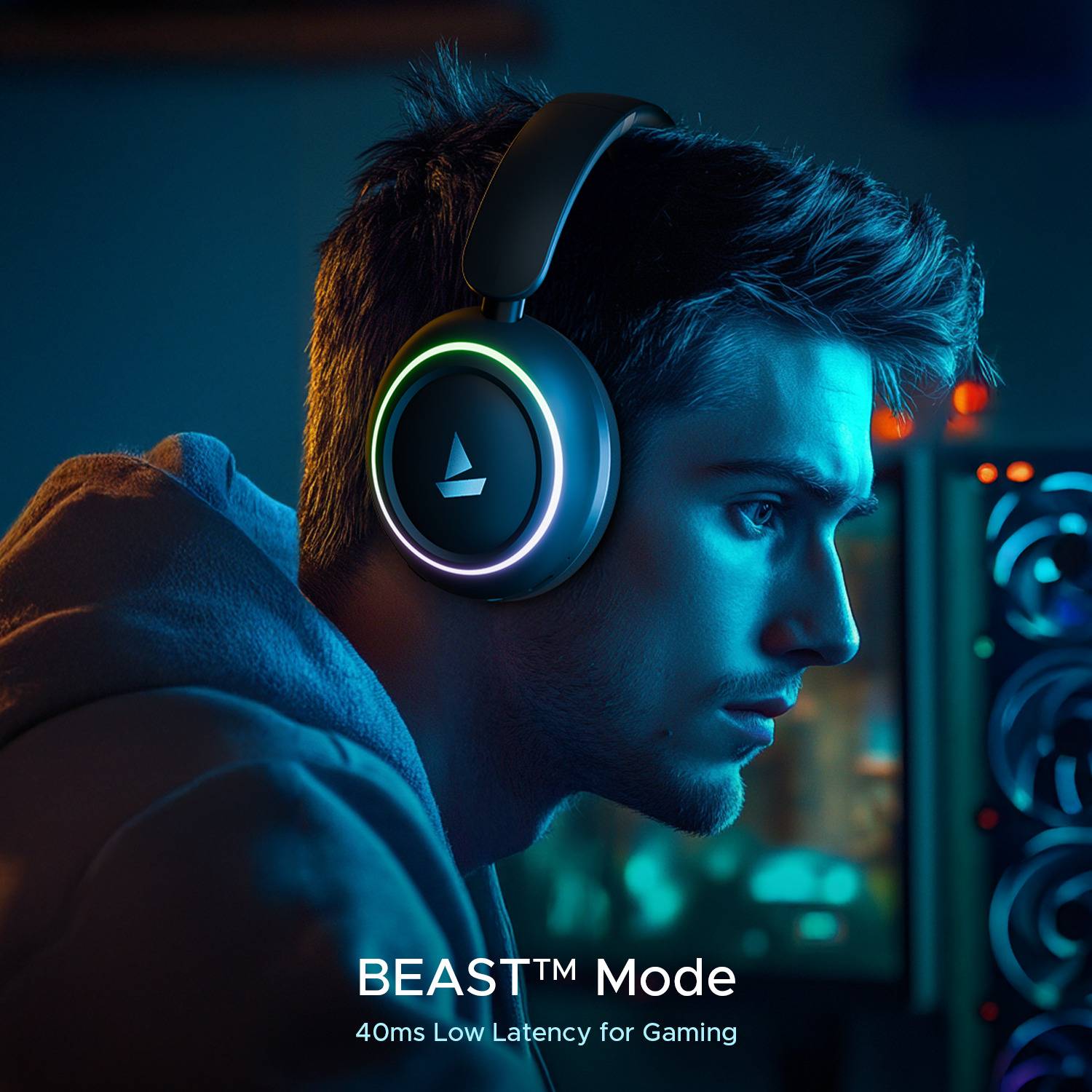 boAt Rockerz 480 Bluetooth Headphones - Image 5