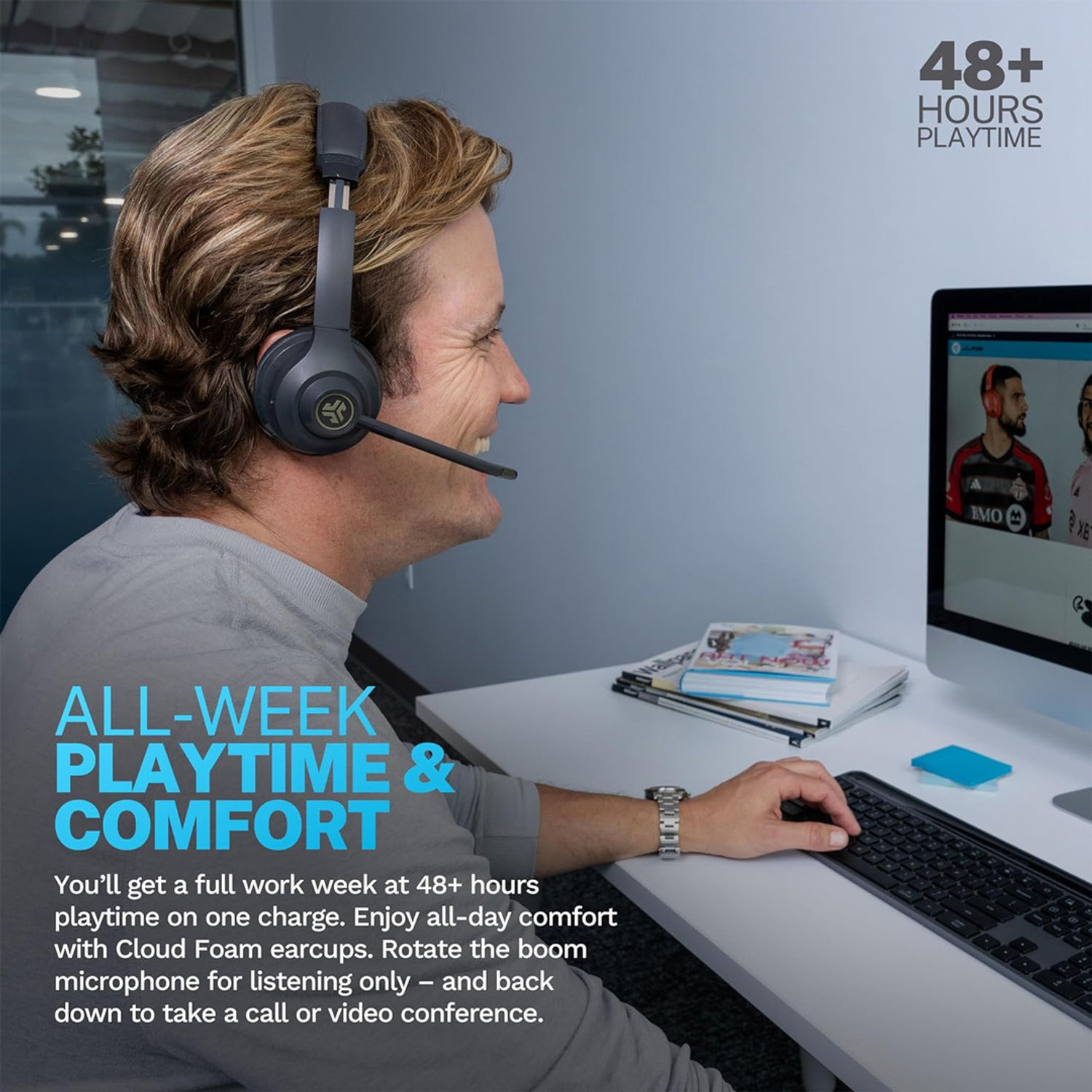 Image of Jlab Go Work Gen 2 Bluetooth & Wired
