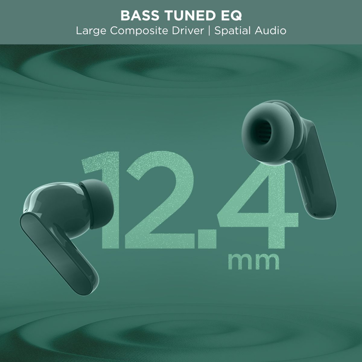 Image of MOTOROLA Moto Buds Bass |Hi-Res Audio & LDAC | 12.4mm drivers |50dB True ANC | 6 Mic Bluetooth