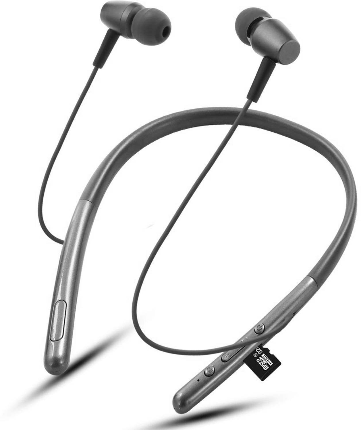 TEQIR T-700 neckband bluetooth headphone with Fast Charge and upto 48 Hours Playback Bluetooth