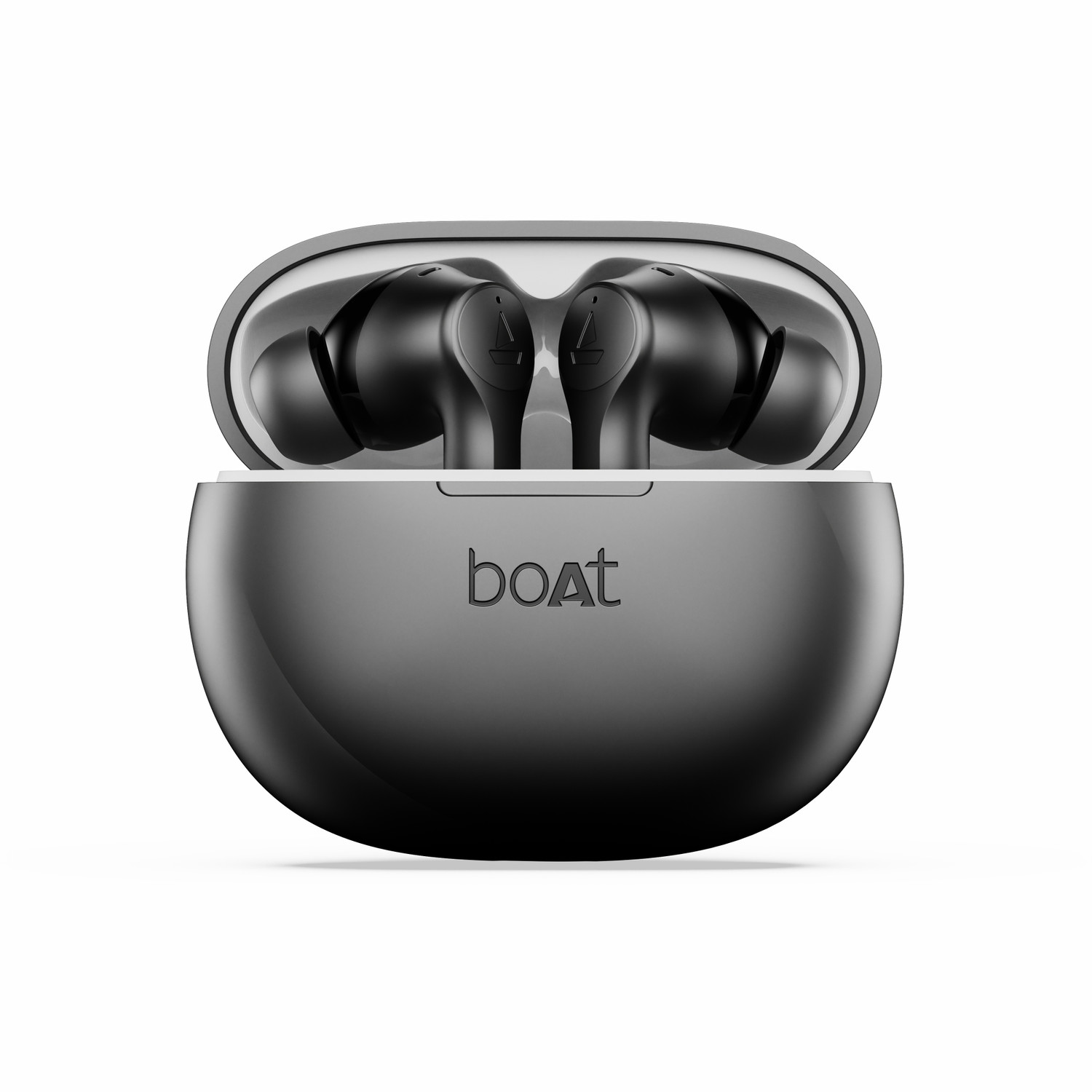 Image of boAt Airdopes Supreme w / 4 Mics AI ENx Tech, 50 HRS Playback,Multi Point Connectivity Bluetooth Headset (Classic Black, True Wireless)