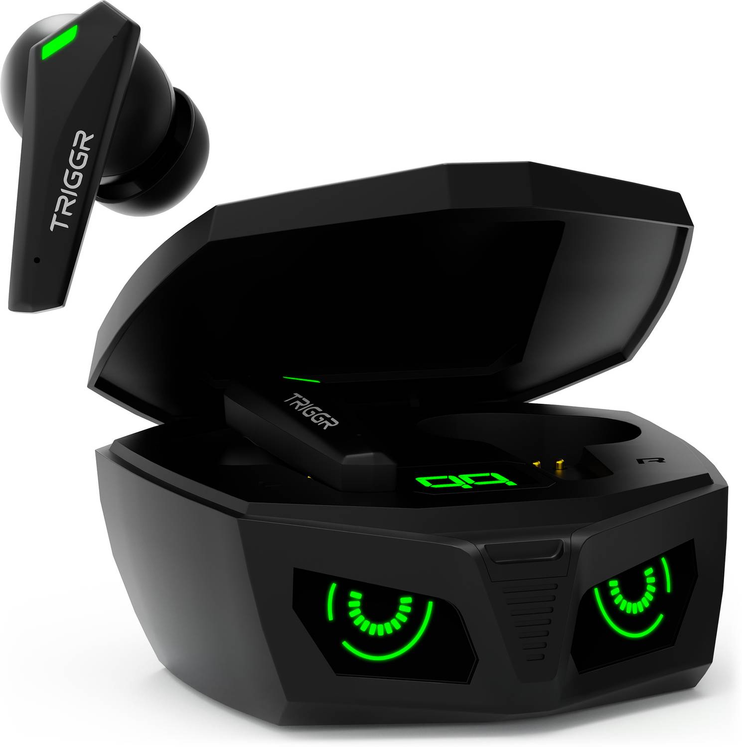 TRIGGR Kraken X1 with Battery Display, 40ms Latency, Quad Mic ENC
