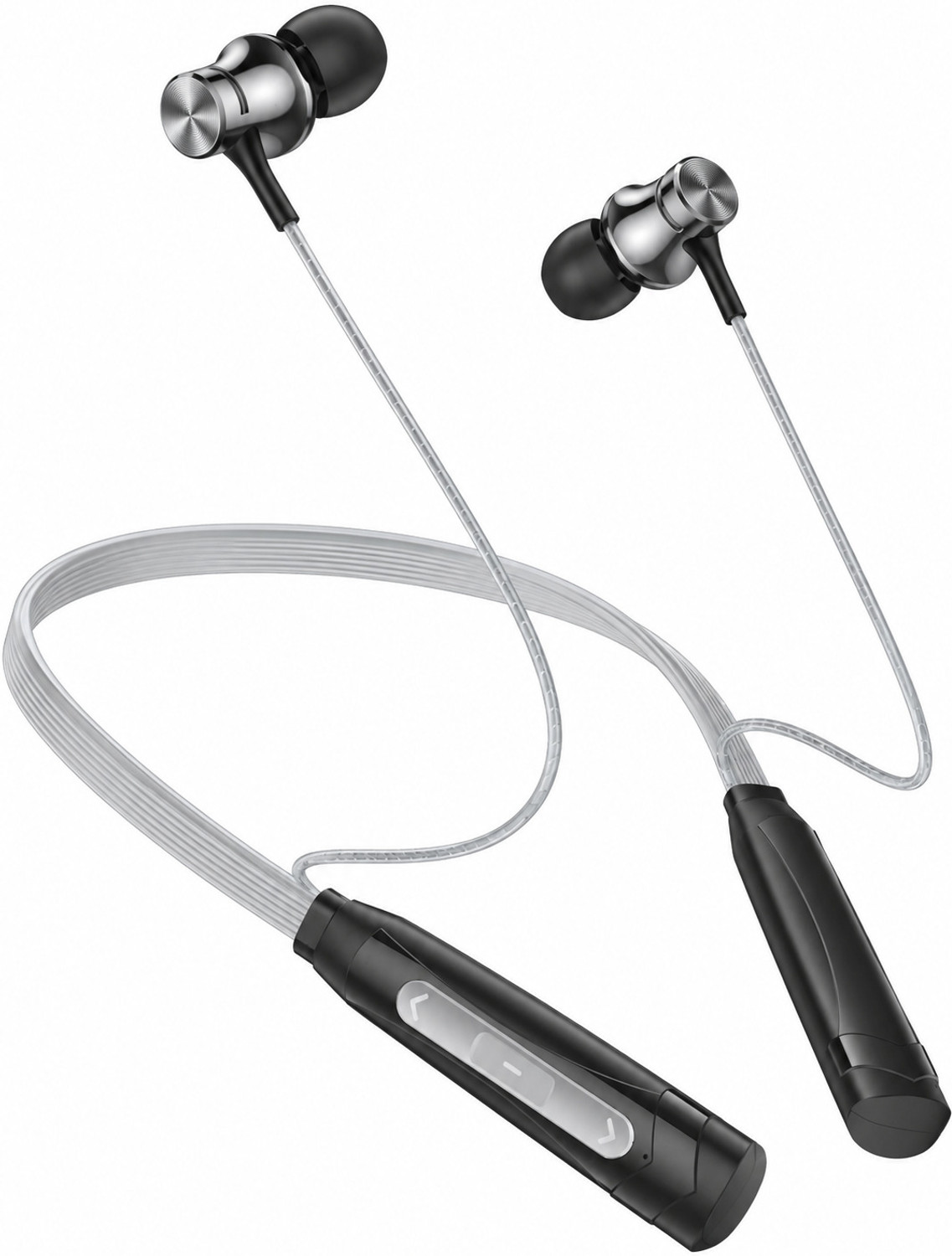 Image of ERRAYNIX WAVES909 15Hr Playtime Bluetooth Neckband, Type C ENC Hi-Bass Headphones Bluetooth