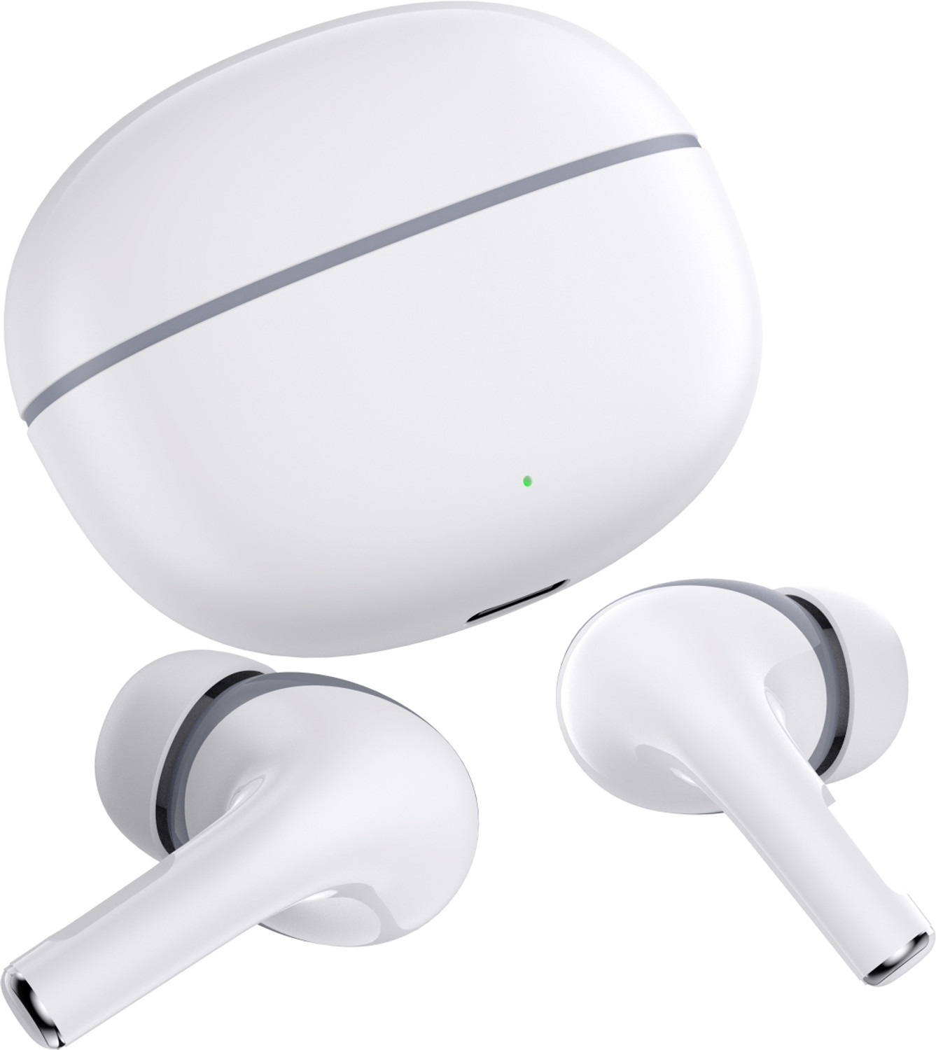 Image of bAot EarBuds with 60Hrs Playtime & Fast Charging with Deep Bass & ENC Bluetooth