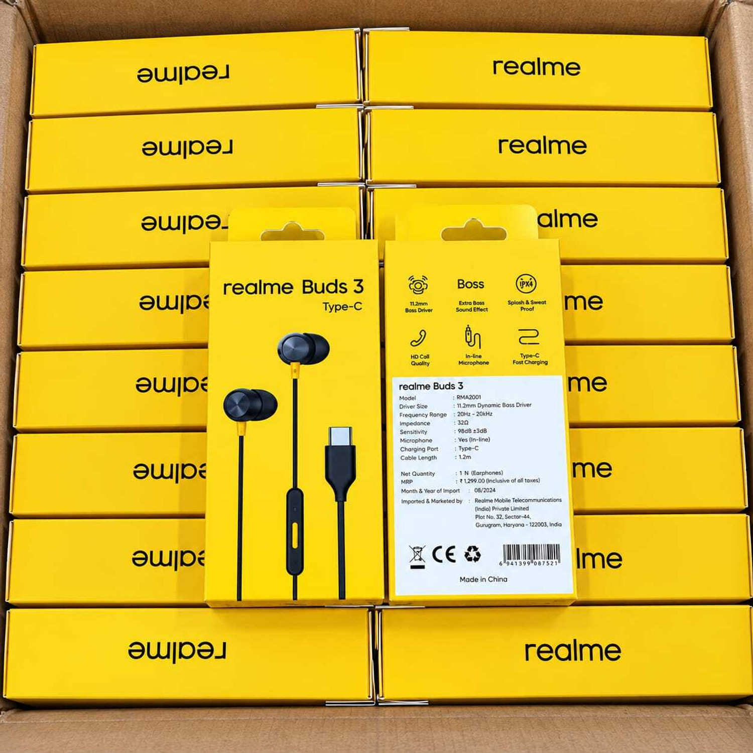 Image of Realme Brand Buds 3 Type- C Wired Gaming