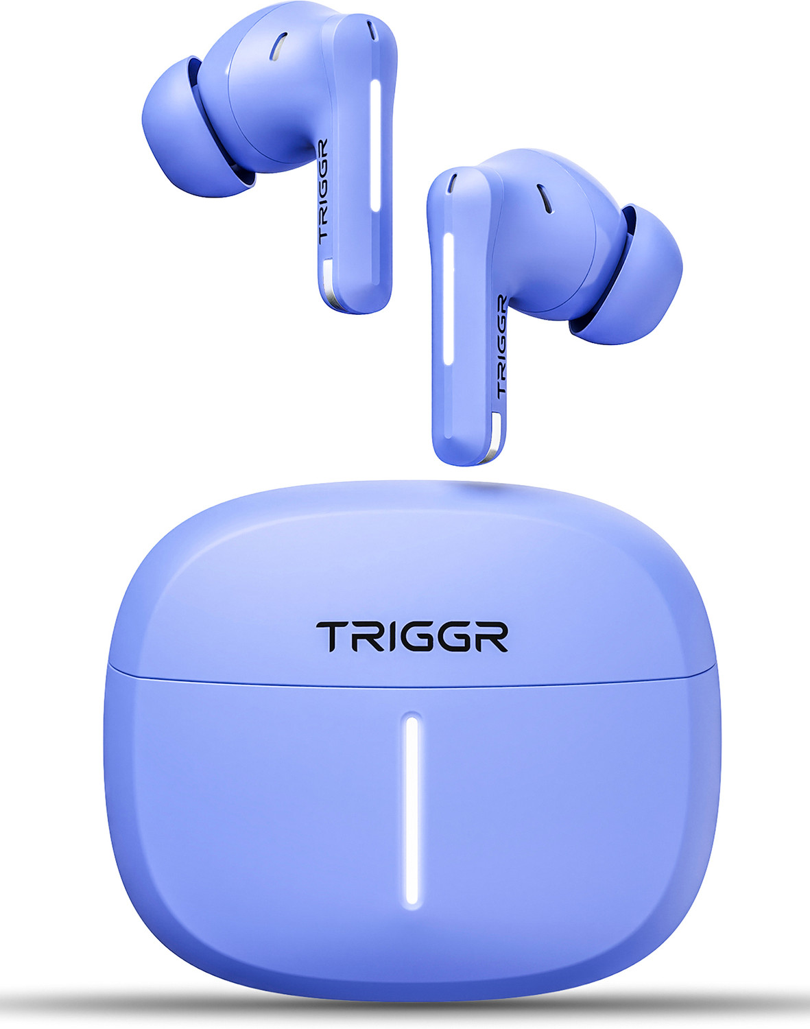 Image of TRIGGR Luma One with Dual Pairing, 4-Mic ENC, 50H Battery, Ambient LED, Rubber Grip Bluetooth