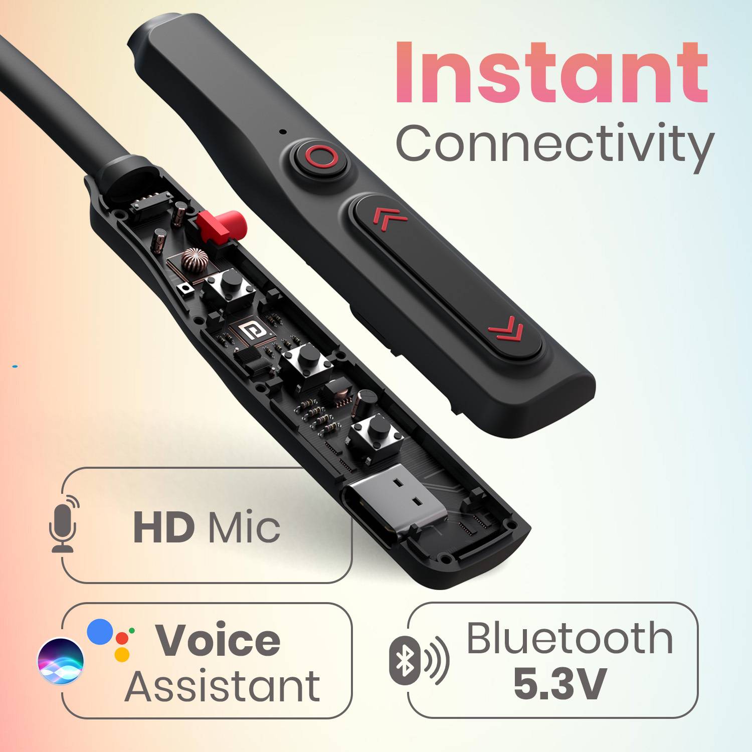 Portronics Harmonics Z11 Bluetooth Earphones - Image 3