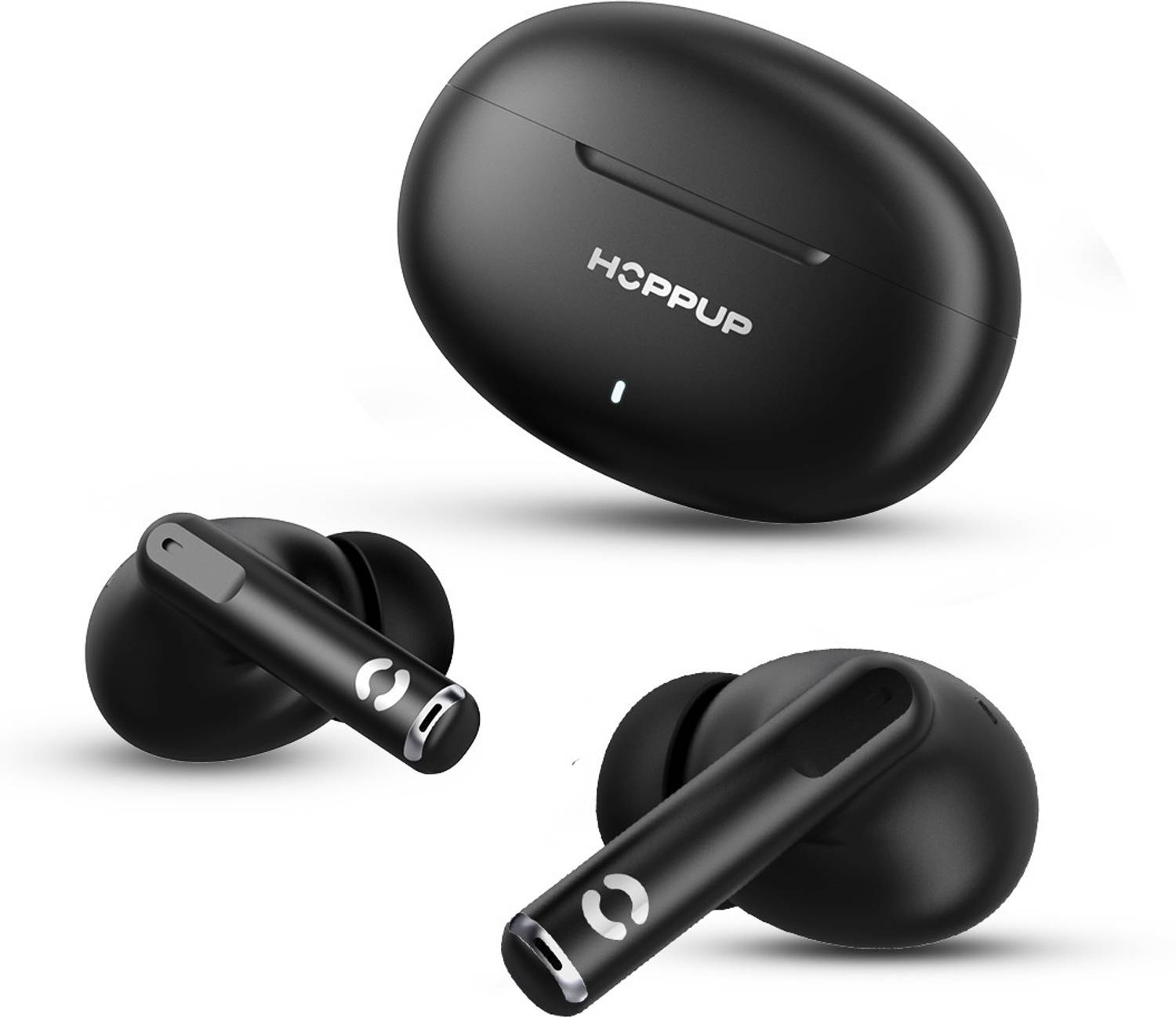 HOPPUP AirDoze S40 Earbuds with 13MM Drivers, 40H Playtime, Rage