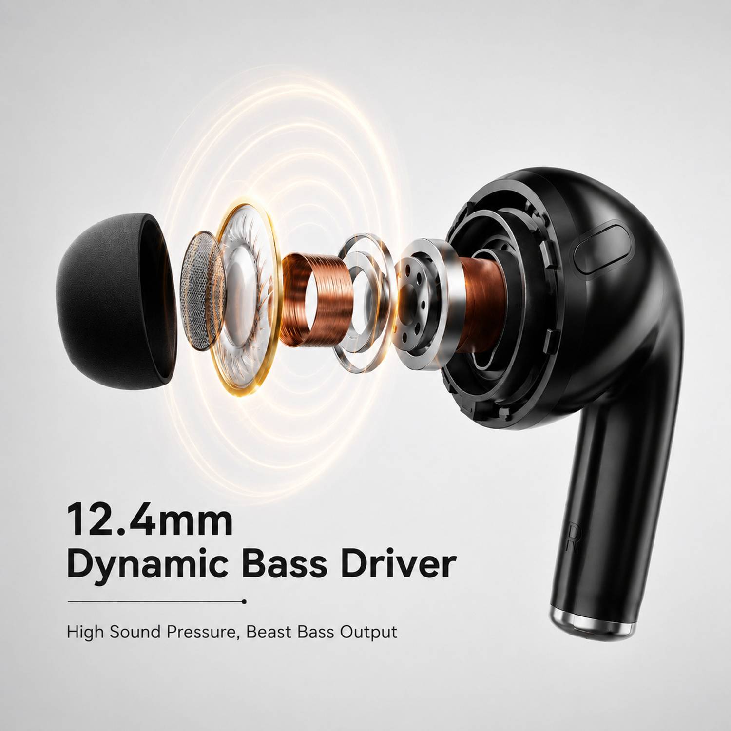 Ubon BT-215 Wireless Earbuds - Image 3