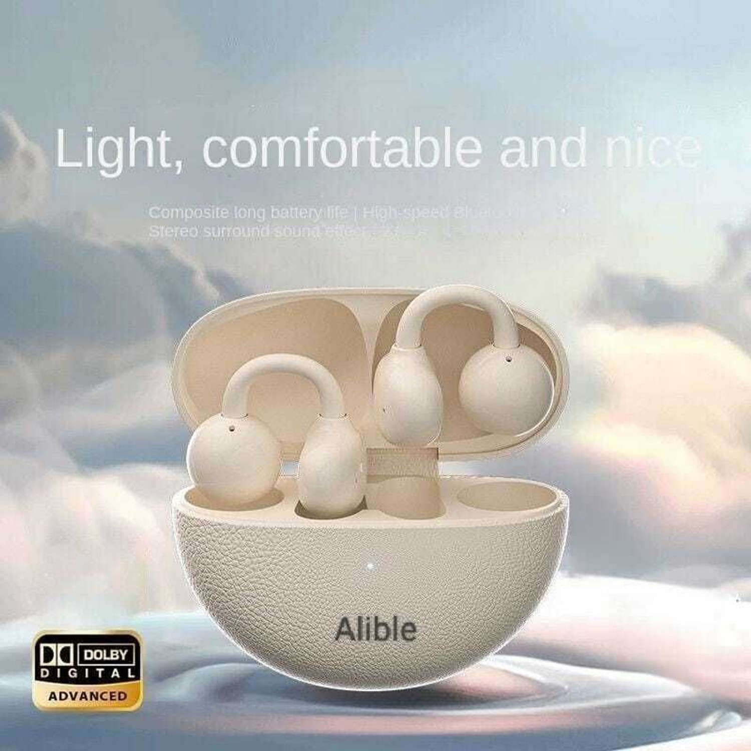 Image of Alible Air Clips Quad Mic & AirWave Technology, 40 Hrs playtime Bluetooth
