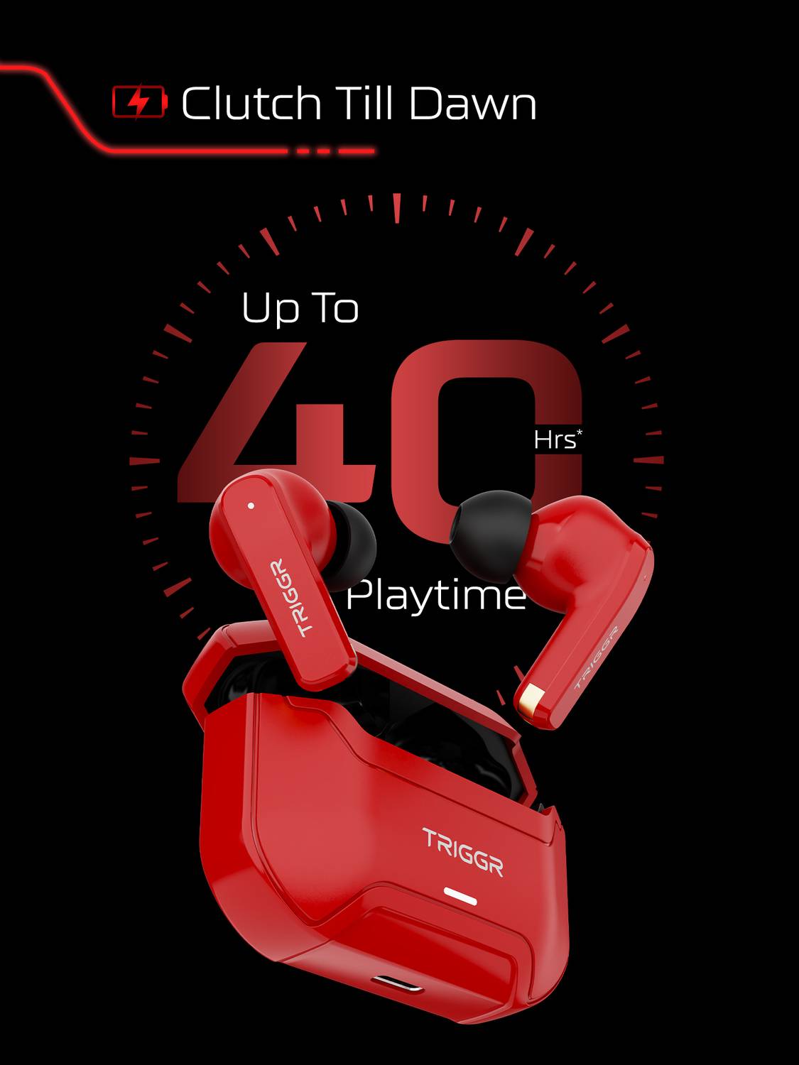 TRIGGR Raze 1 40H Battery Bluetooth Headset - Image 5