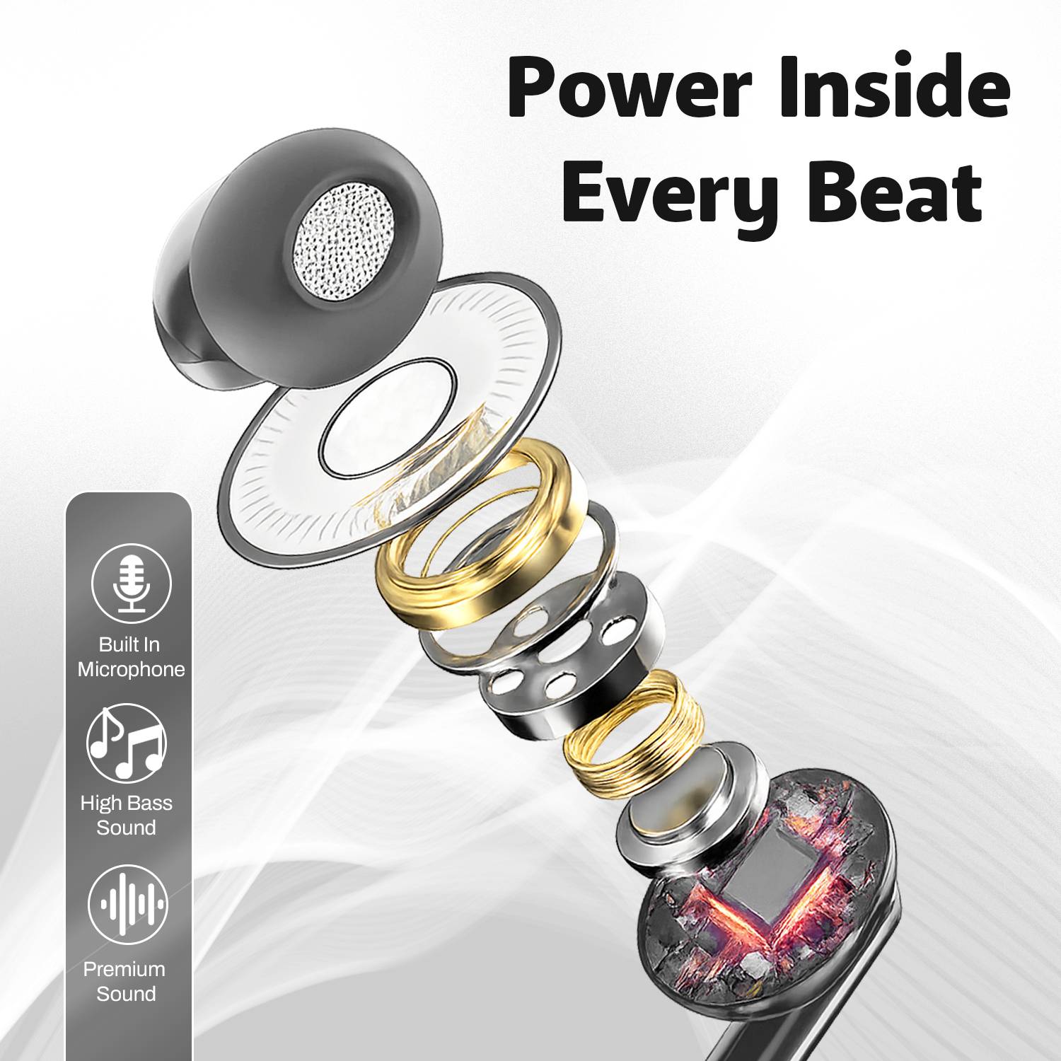 Soroo Future Type-C Wired Earphones - Image 2