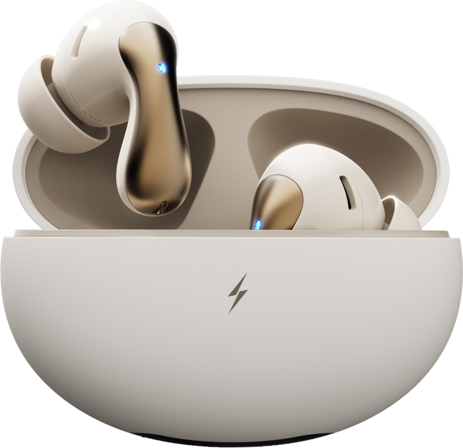 Image of Fire-Boltt Aero Drift TWS Earbuds, Custom EQ Profiles 50H Battery Display Case Quad Mic ENC Bluetooth
