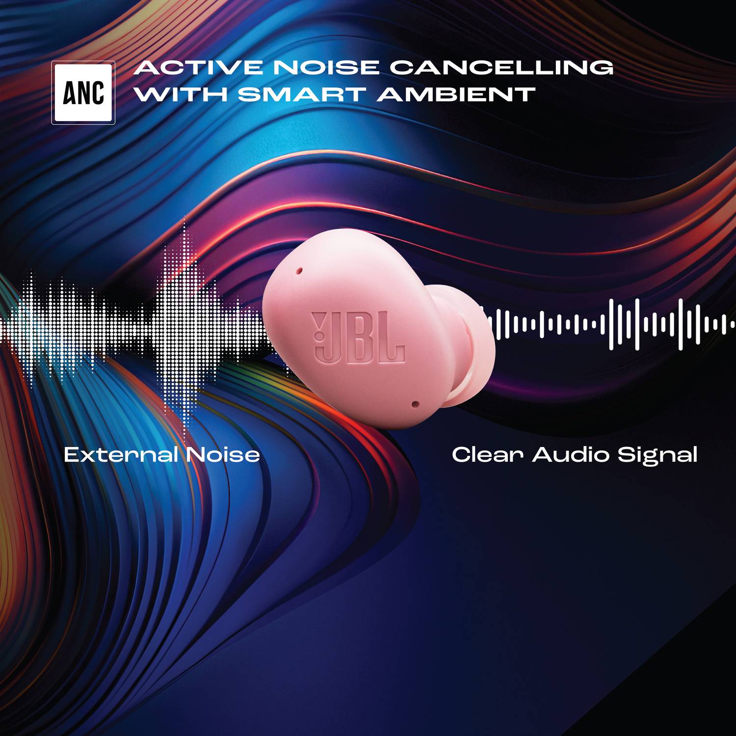 JBL Wave Buds 2 ANC Earbuds - Image 3